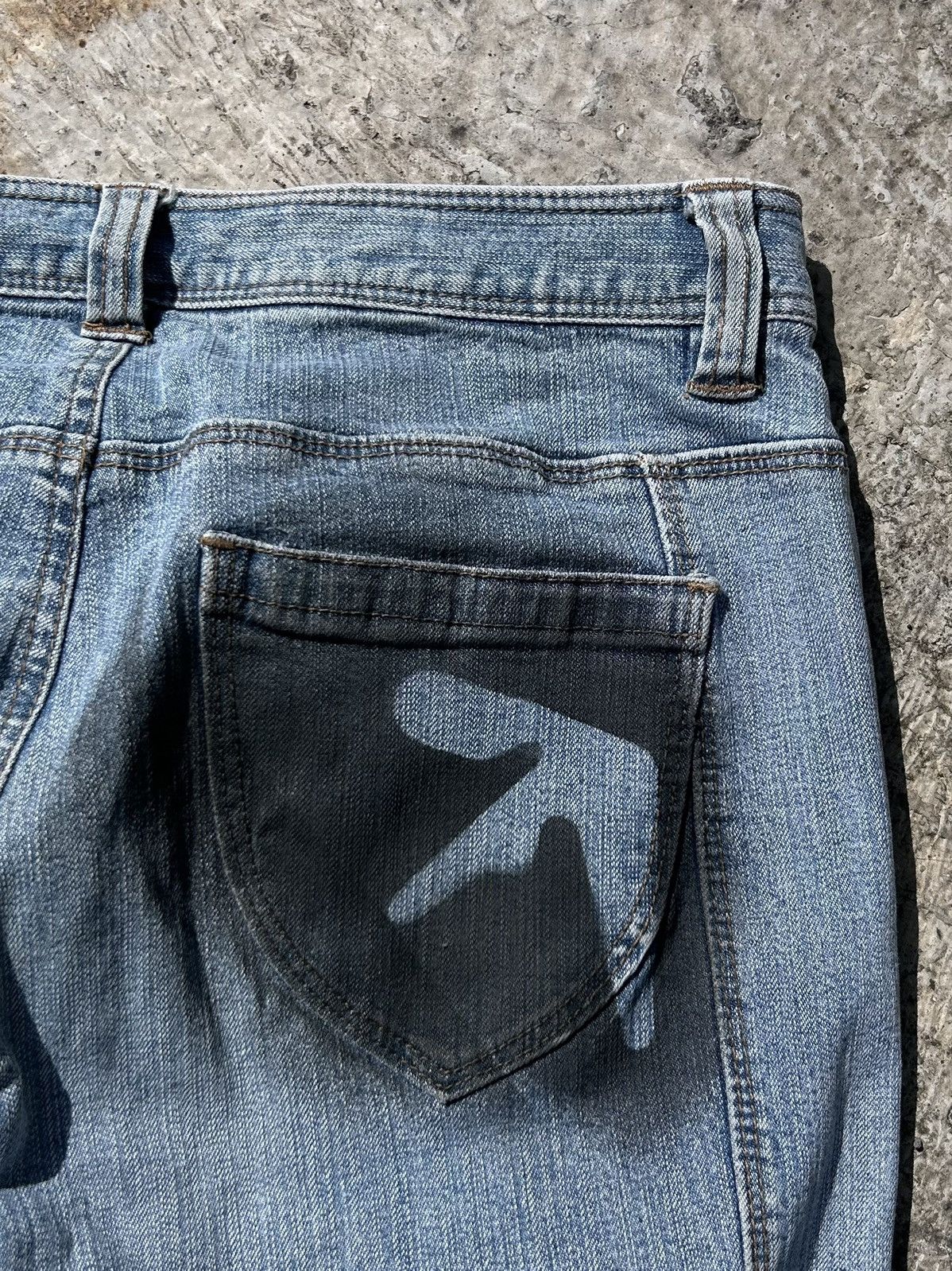 Handmade × Hysteric Glamour Jhon Jello Flare Jeans LGB style Size 29" - 11 Thumbnail
