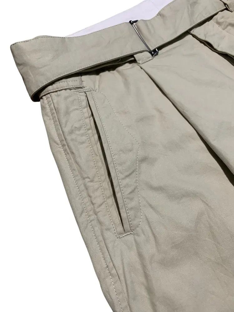 Aspesi Aspesi Blue Garments gurkha pleats wide short pants Size US 30 / EU 46 - 5 Thumbnail