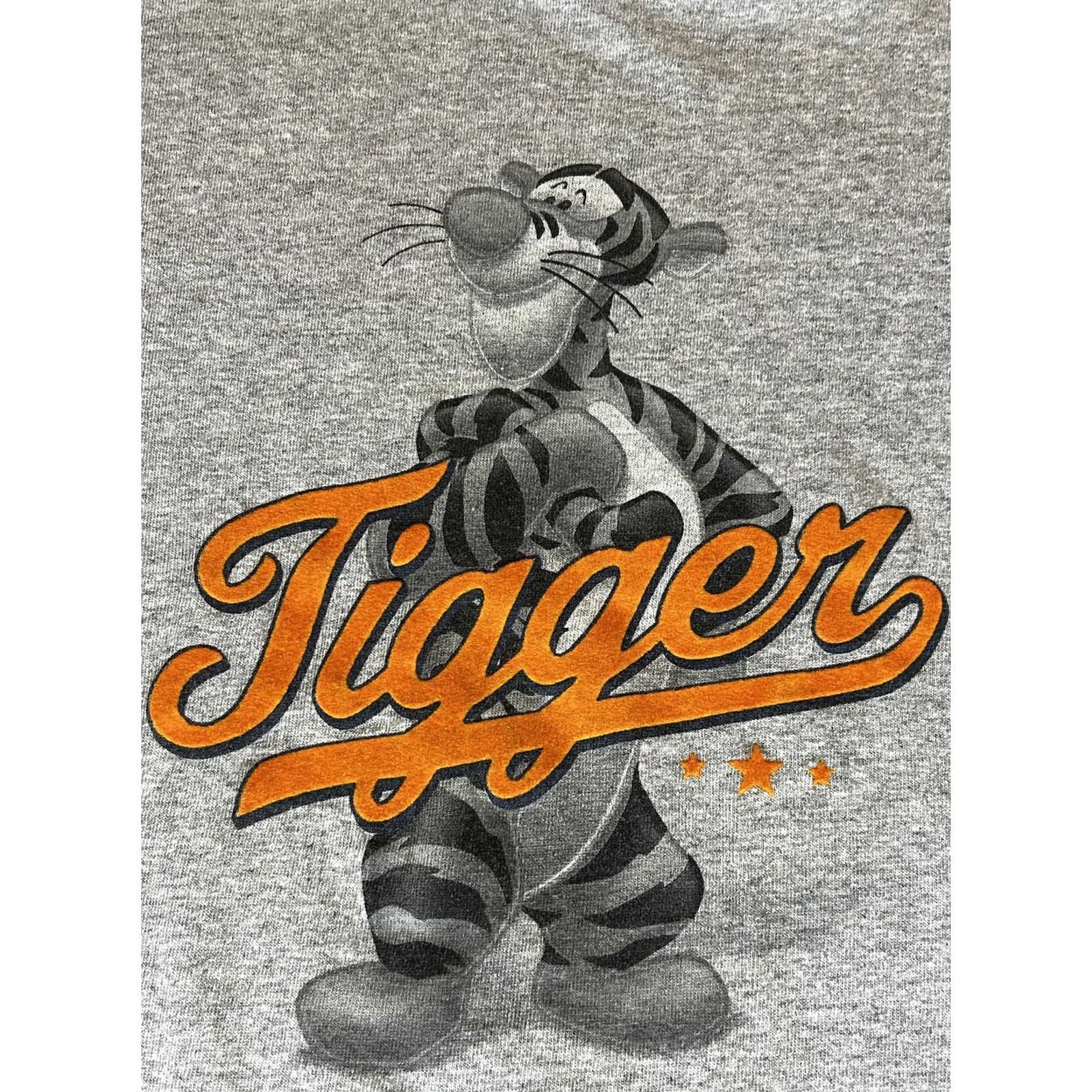 Disney VINTAGE Disney Shirt Mens M Gray Graphic Tigger Winnie the Pooh 90s Shirt Mens Top Cute Cartoon Short Sleeve Crew Neck Graphic Print Size US M / EU 48-50 / 2 - 2 Thumbnail