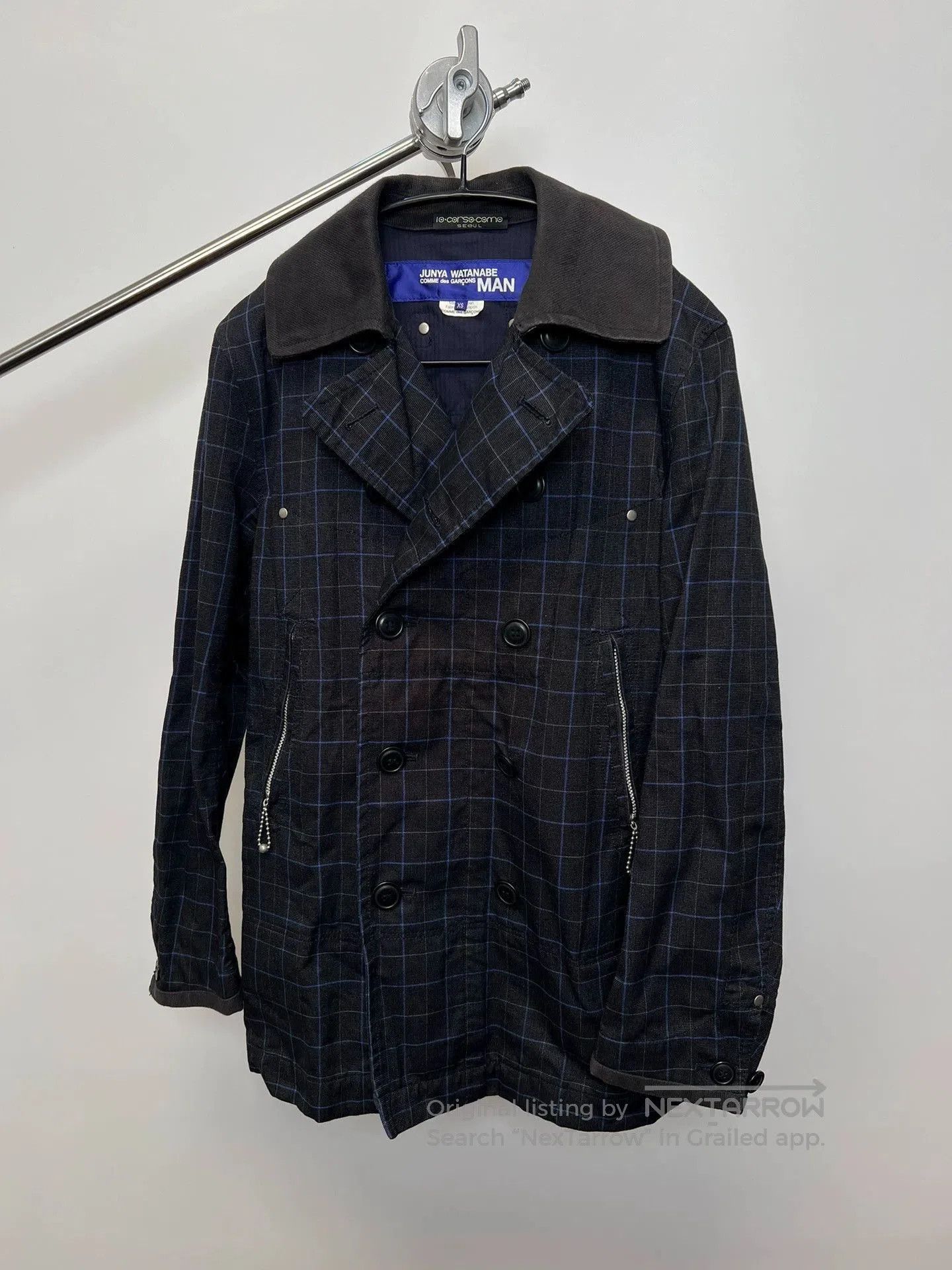 Junya Watanabe Black Checkered Double. Size US XS / EU 42 / 0 - 1 Thumbnail