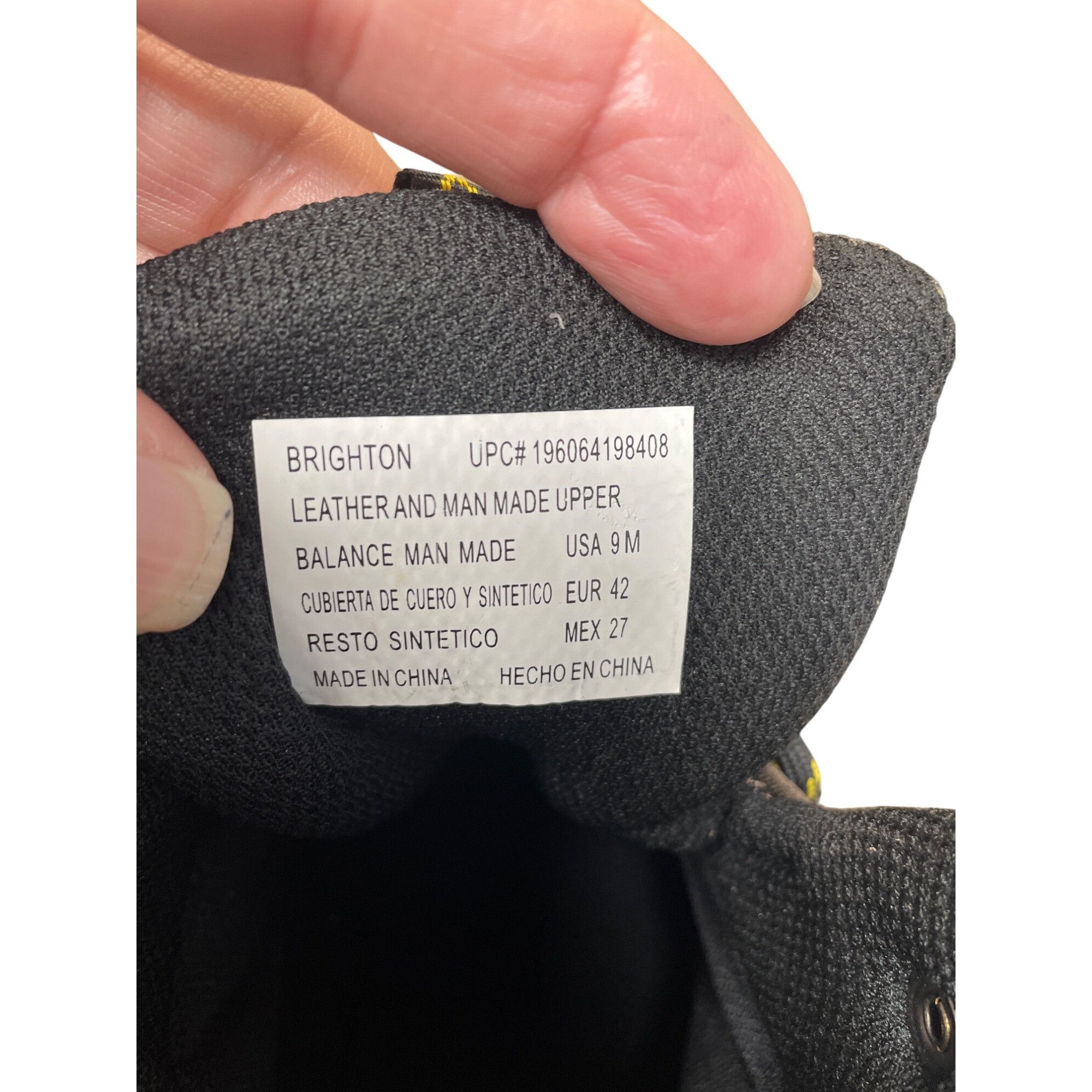 Brighton Eddie Bauer Brighton Mens leather brown black waterproof ank Size US 9 / EU 42 - 6 Thumbnail