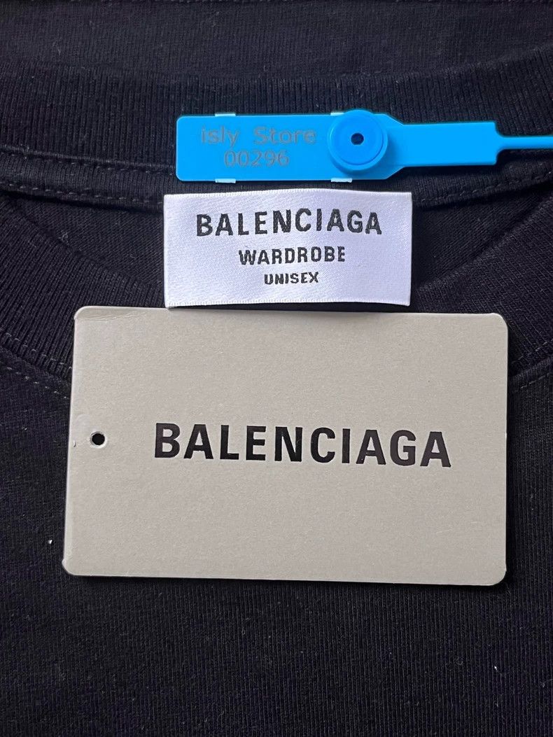 Balenciaga Balenciaga Coke Print Large Short Sleeve Drop Shoulder Sle Size US M / EU 48-50 / 2 - 5 Thumbnail