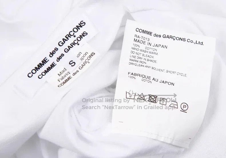 Comme des Garcons Comme des Garcons short sleeves Size S / US 4 / IT 40 - 7 Thumbnail