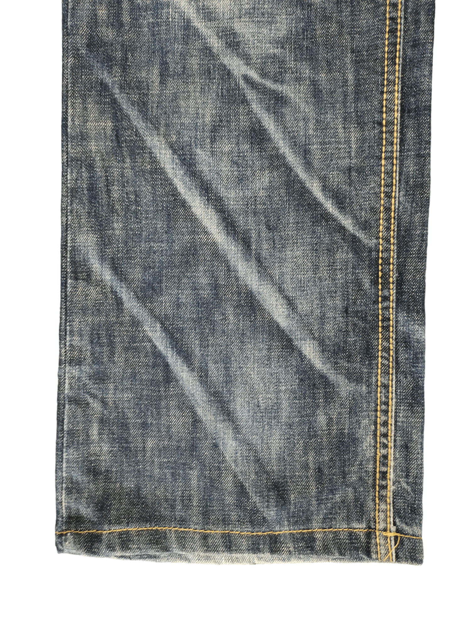 Hysteric Glamour Vintage Y2k Lolita Loose Denim Jeans Wide Leg Streetwear Size US 33 - 12 Thumbnail