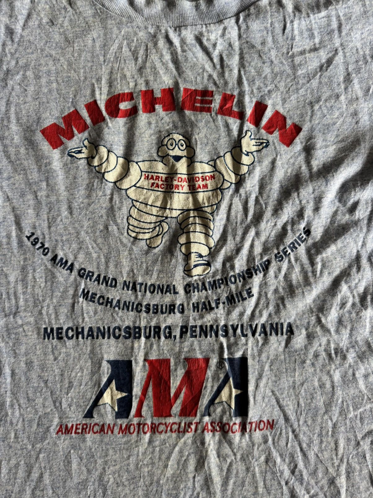 Harley Davidson × Vintage Vintage 80s Harley Davidson Michelin PS01 Size US M / EU 48-50 / 2 - 5 Thumbnail