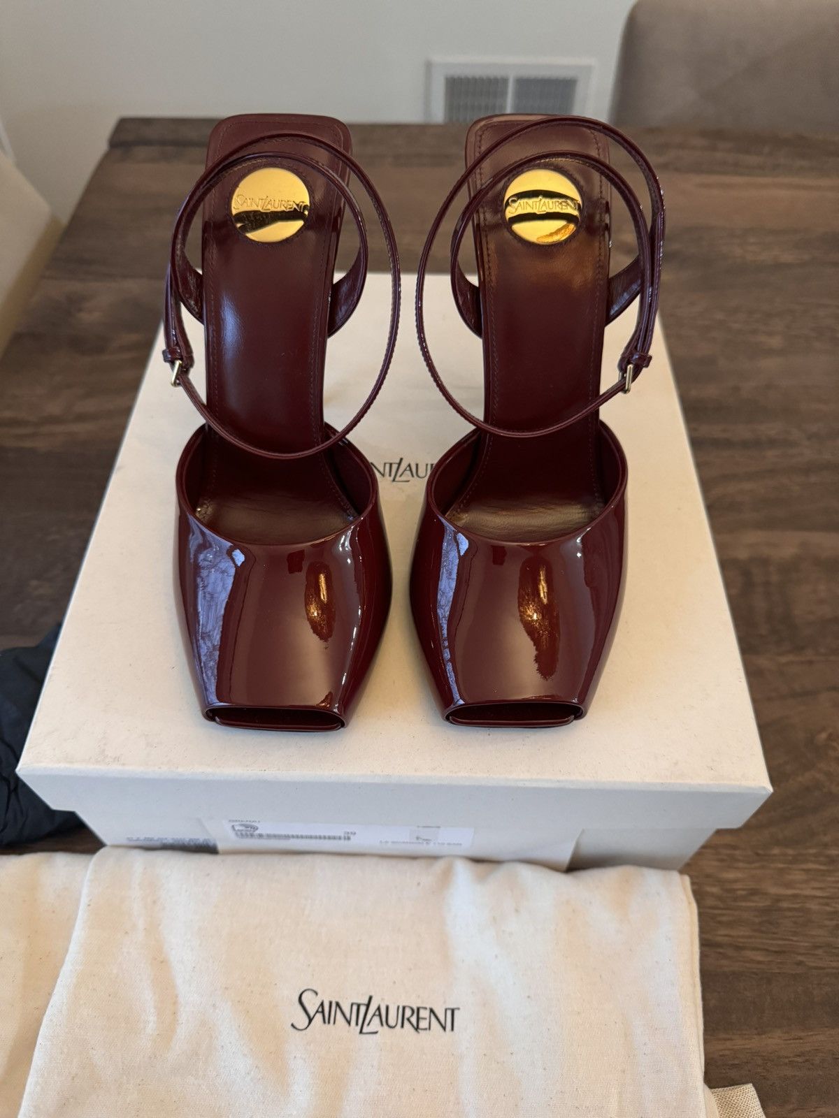 Saint Laurent Paris Saint Laurent La Scandale Sandals Heels Size US 9 / IT 39 - 2 Thumbnail