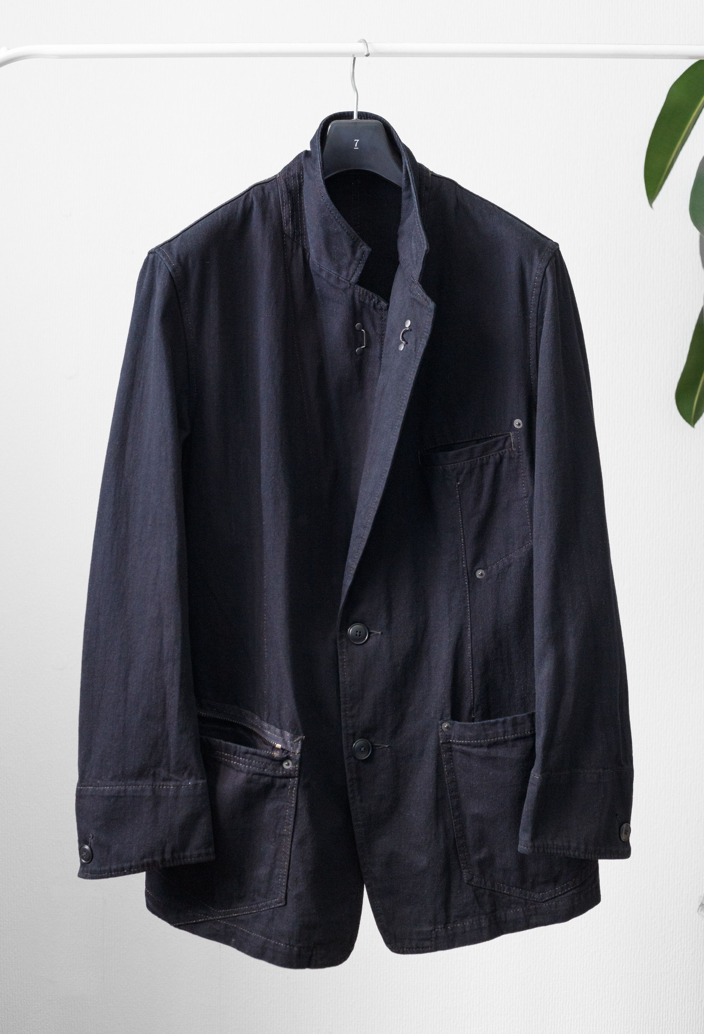 Yohji Yamamoto 2008SS cotton dyed jacket Size US M / EU 48-50 / 2 - 1 Thumbnail