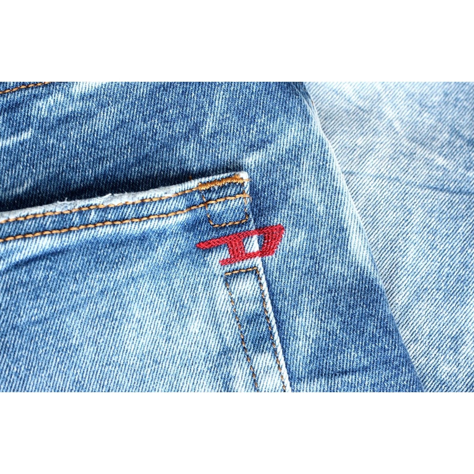 Diesel DIESEL D-STRUKT Slim Jeans Men W32 L30 Stretch Made in ITALY DZ8200 Size US 32 / EU 48 - 3 Thumbnail