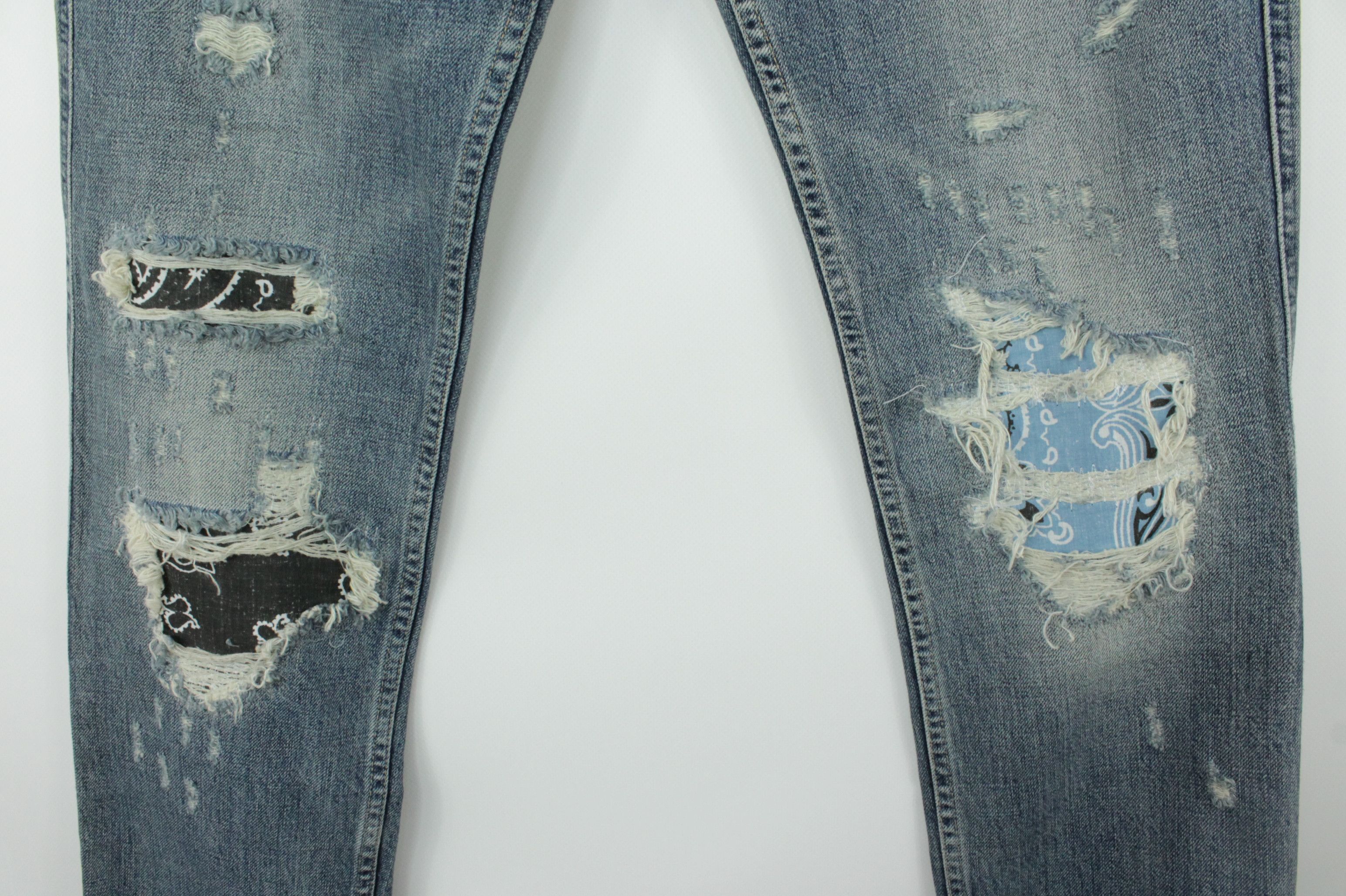 Replay Replay Maestro Denim Selection Slim Fit Distressed Jeans Size US 30 / EU 46 - 5 Thumbnail