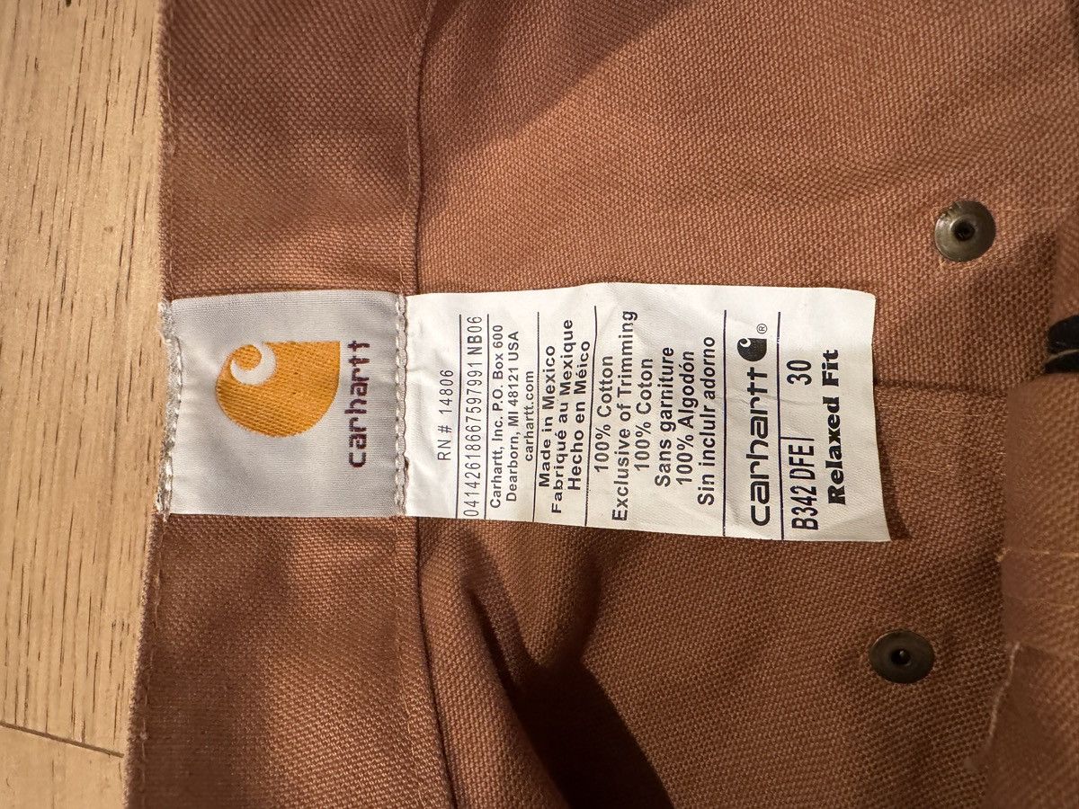 Carhartt 00’s Carhartt B342 Double Knee Work Shorts Size US 30 / EU 46 - 4 Thumbnail