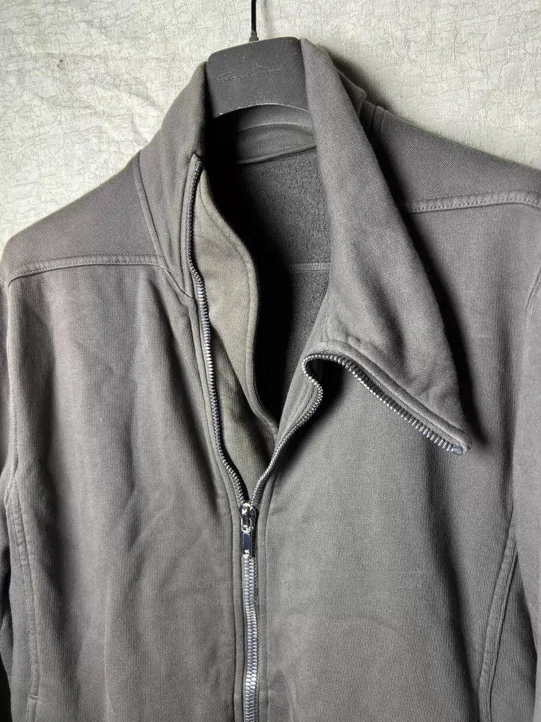 Rick Owens Rick Owens Sage Zip-up Stand Collar Hoodie Size US M / EU 48-50 / 2 - 4 Thumbnail