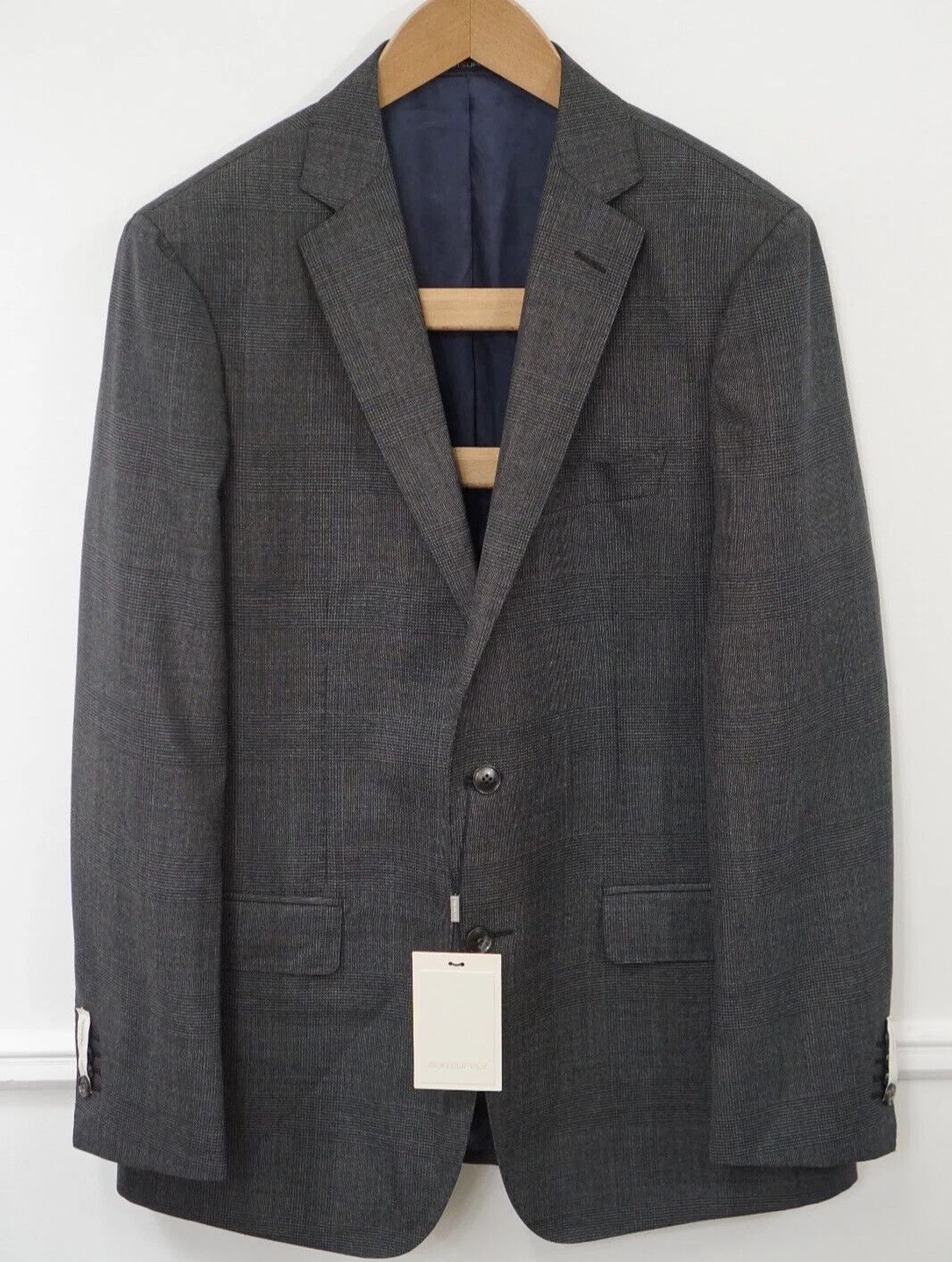 Suitsupply Men Suitsupply Blazer Pure Wool Sienna Vitale Barberis US42 Size 42R - 1 Thumbnail