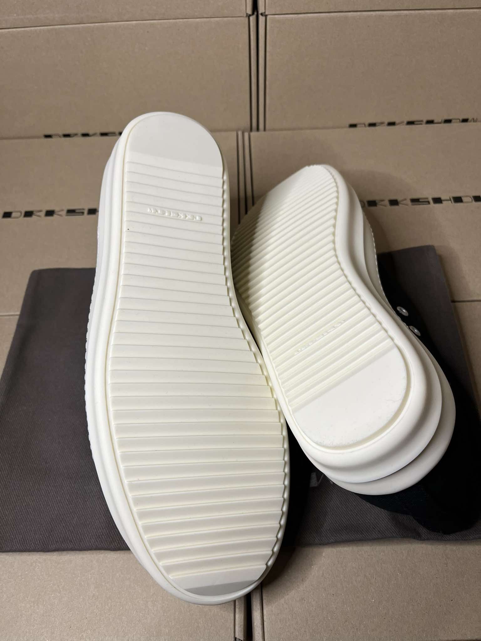 Rick Owens Drkshdw Rick Owens Drkshdw Ramones Low Sneaks Size US 8 / EU 41 - 10 Thumbnail