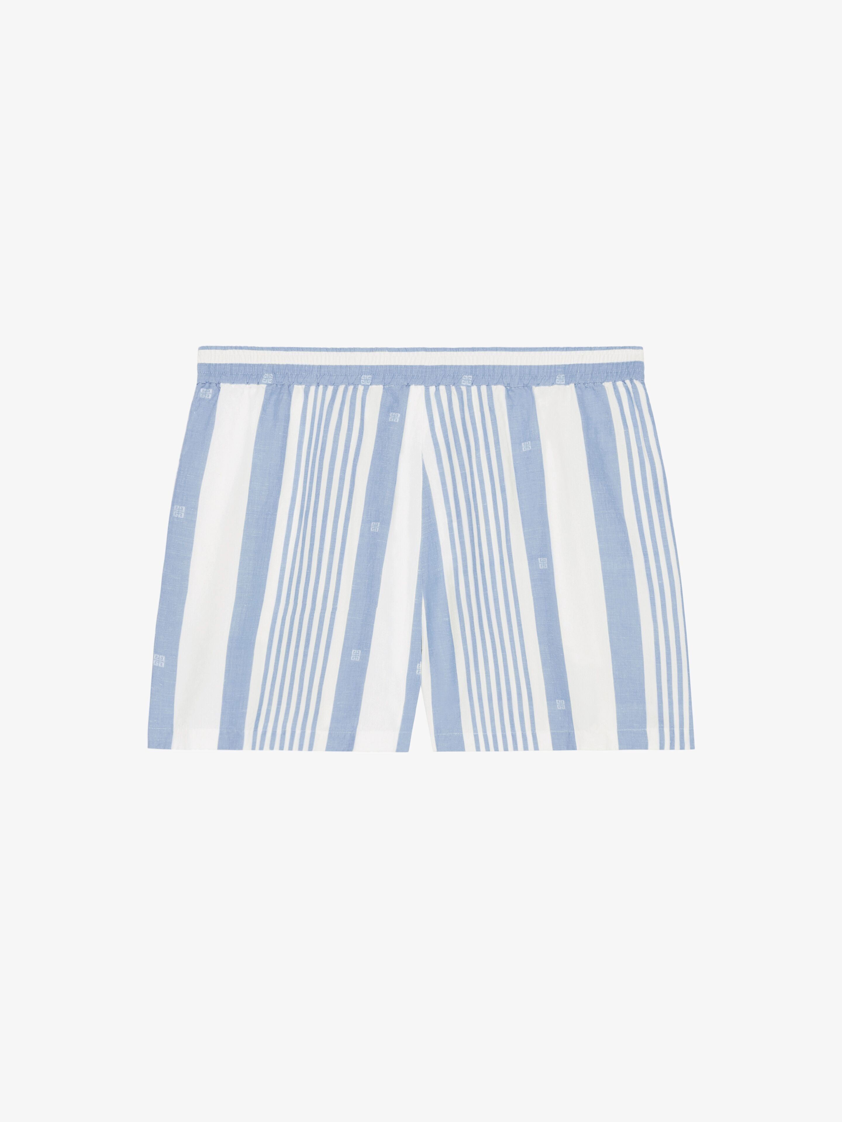Givenchy o1w1db10825 Short in Blue/White Size 26" / US 2 / IT 38 - 2 Thumbnail