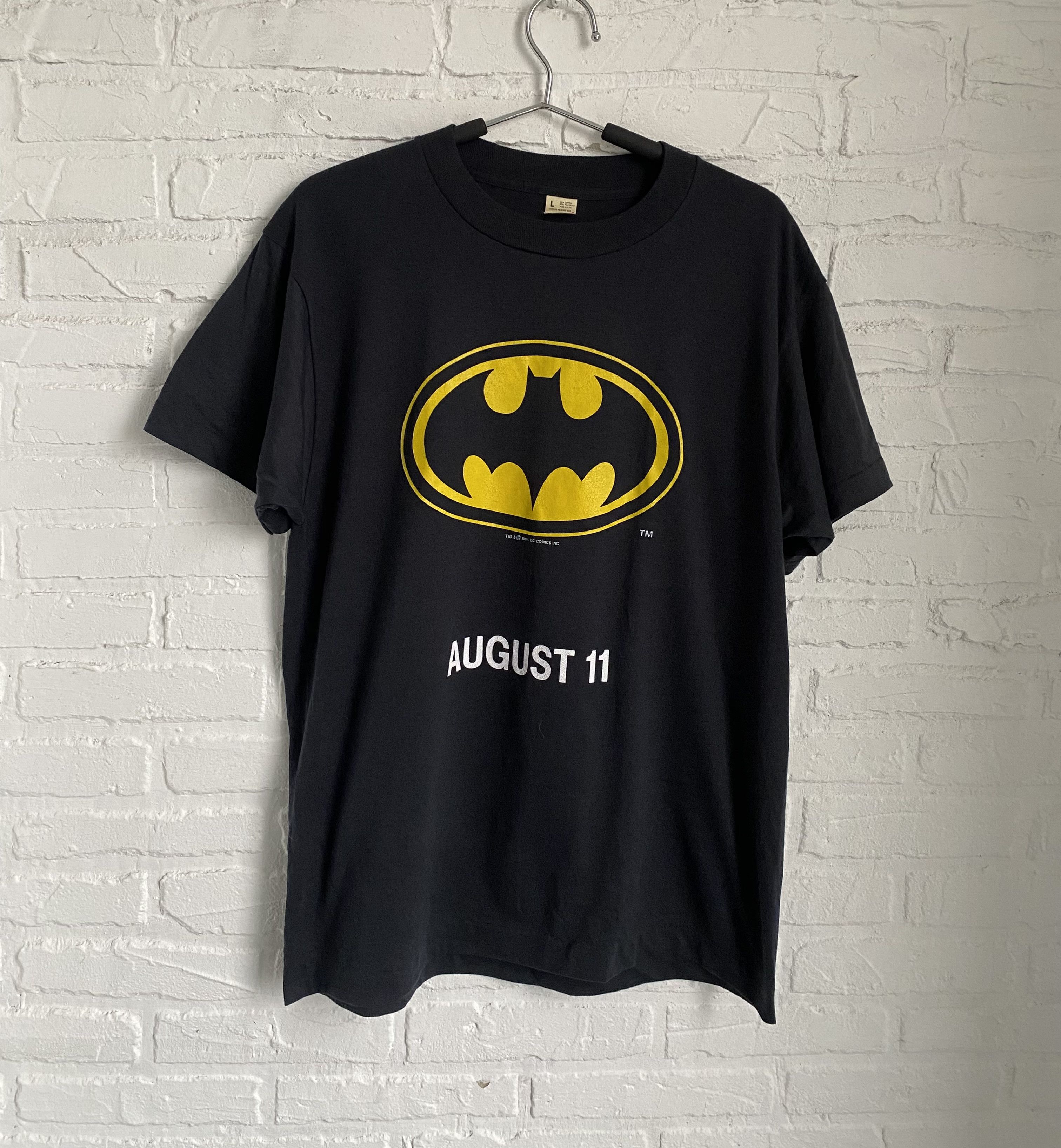 Cartoon Network × DC Comics × Vintage Vintage 80s Batman promo t-shirt Size US L / EU 52-54 / 3 - 1 Thumbnail