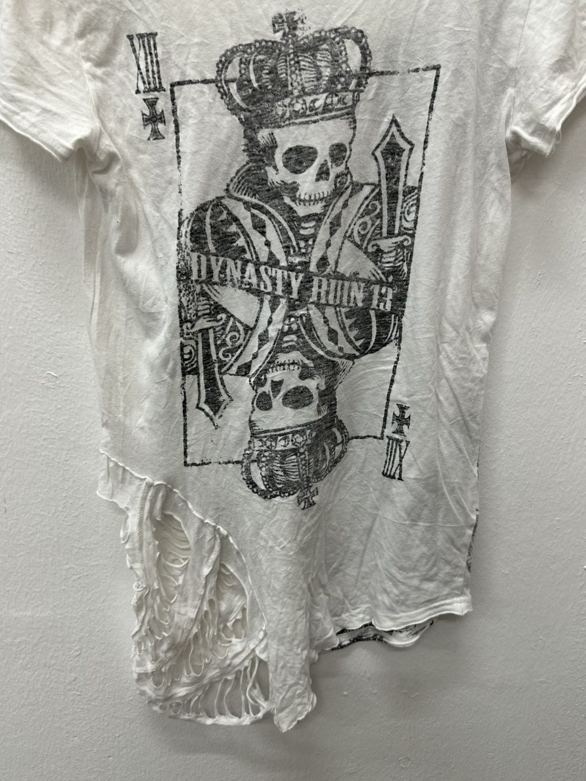 If Six Was Nine Vkei Fashion i6w9 Distressed Shirt “Jiggy Another Ground‘’ Size US M / EU 48-50 / 2 - 12 Thumbnail