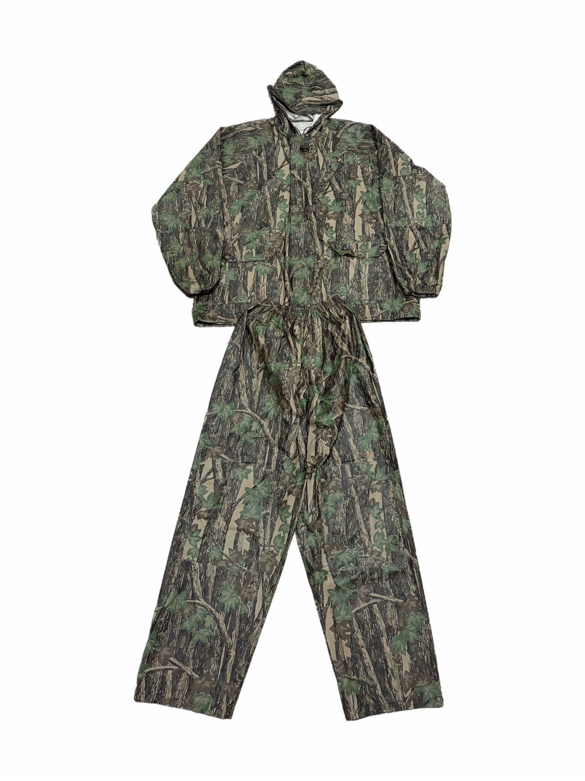 Other Vintage Pro Rainer Trebark Camo Rain Suit Set XXL Size US XXL / EU 58 / 5 - 1 Thumbnail