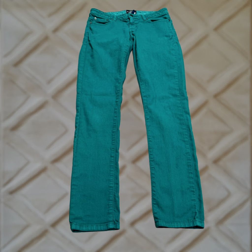 The North Face The North Face Valencia Slim Jeans Womens 2 Green Denim High Rise 5-Pocket Stretch Size 30" / US 8 / IT 44 - 1 Thumbnail