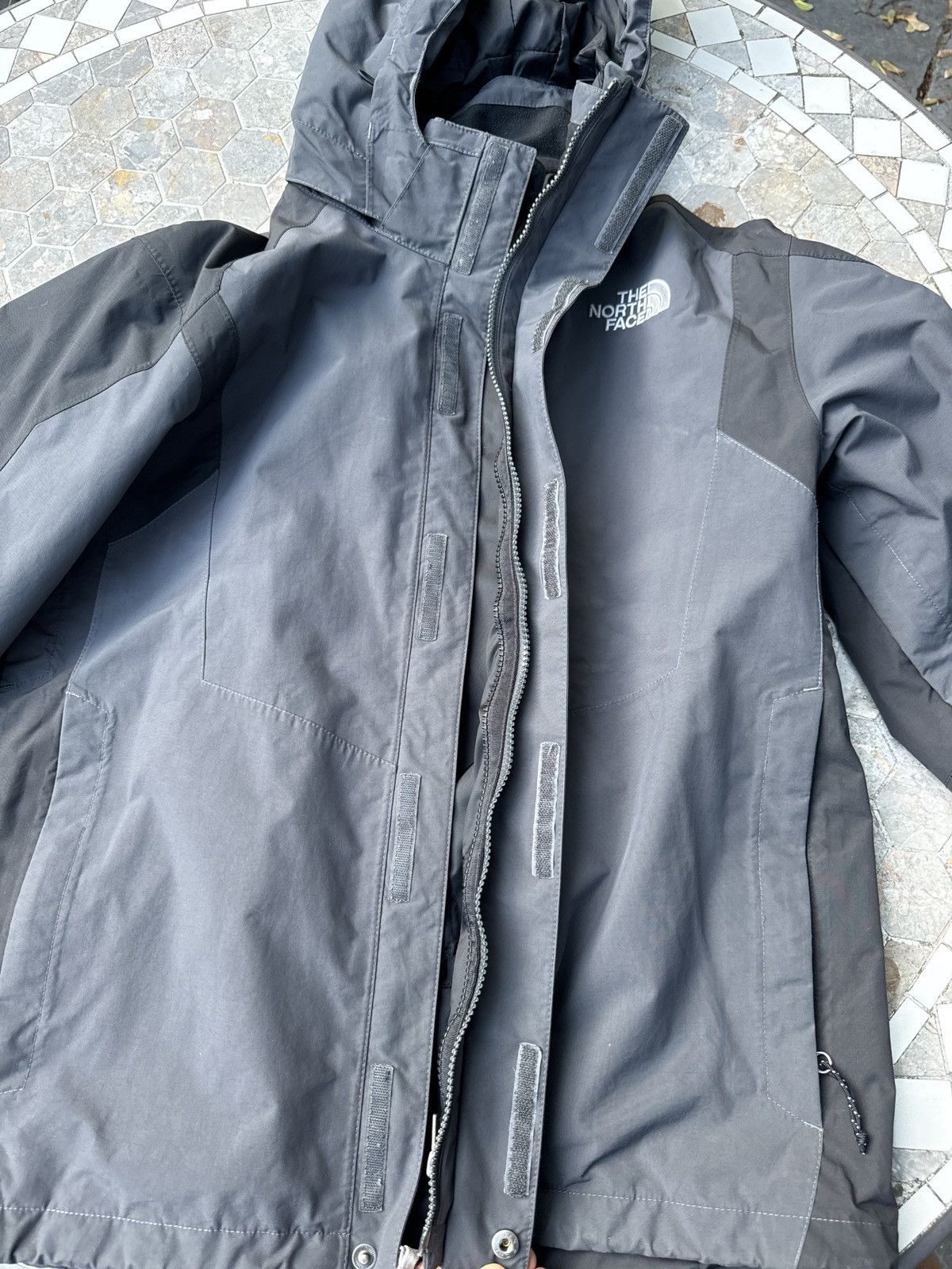 The North Face The North Face Mens Triclimate Jacket Asphalt Grey Black Size US M / EU 48-50 / 2 - 7 Thumbnail