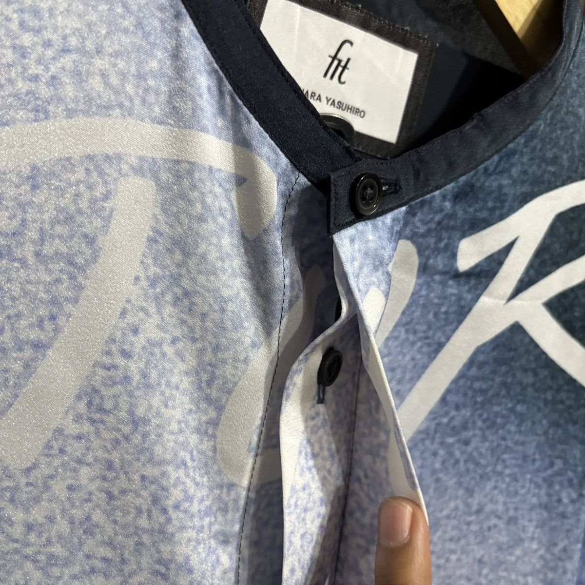 Maison MIHARA YASUHIRO FIT Mihara Yasuhiro - Pannel Printed Shirt Size US XL / EU 56 / 4 - 5 Thumbnail