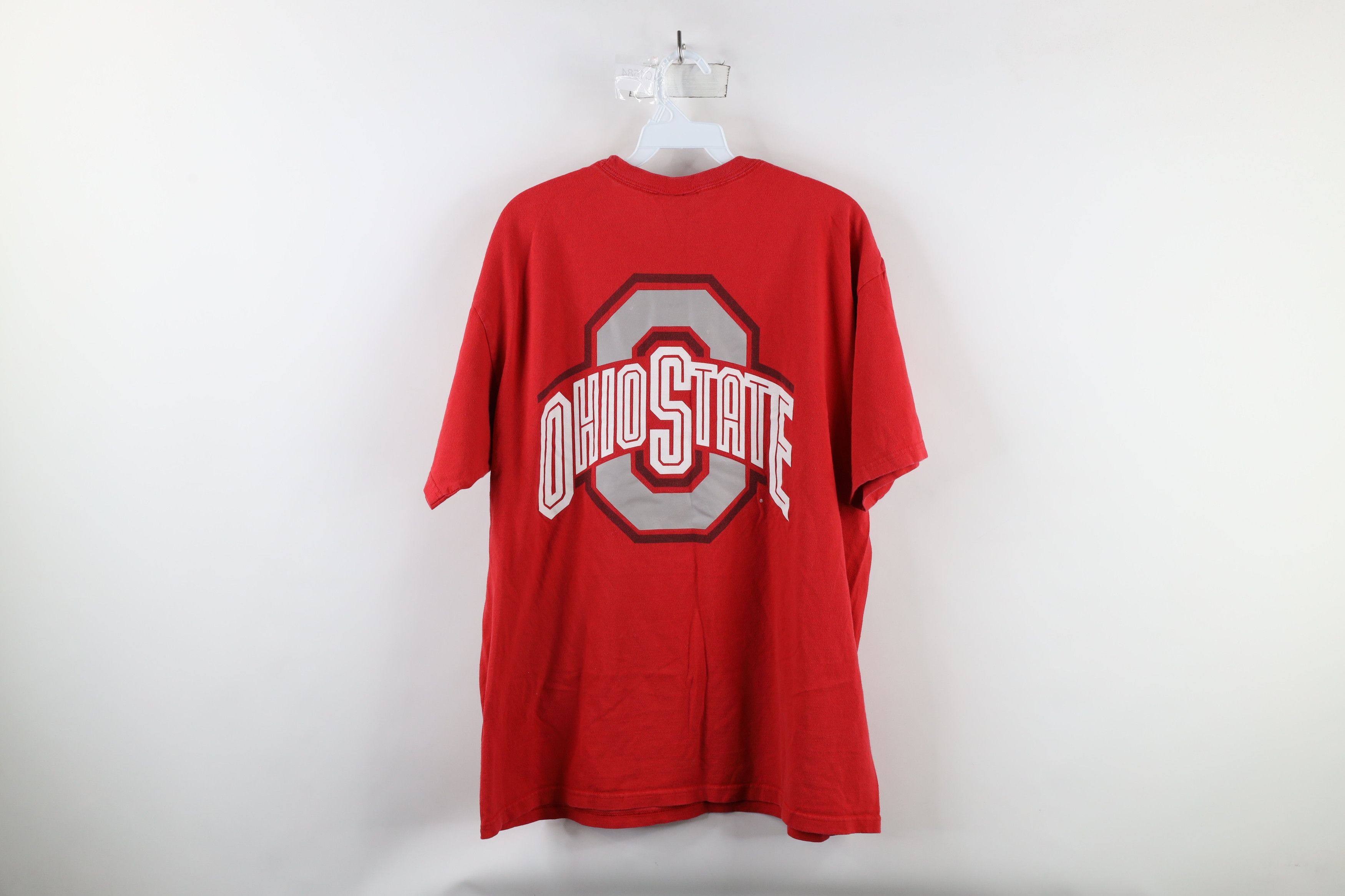 Nike × Vintage Vintage Nike Swoosh Dot the I Ohio State University T-Shirt Size US L / EU 52-54 / 3 - 9 Thumbnail