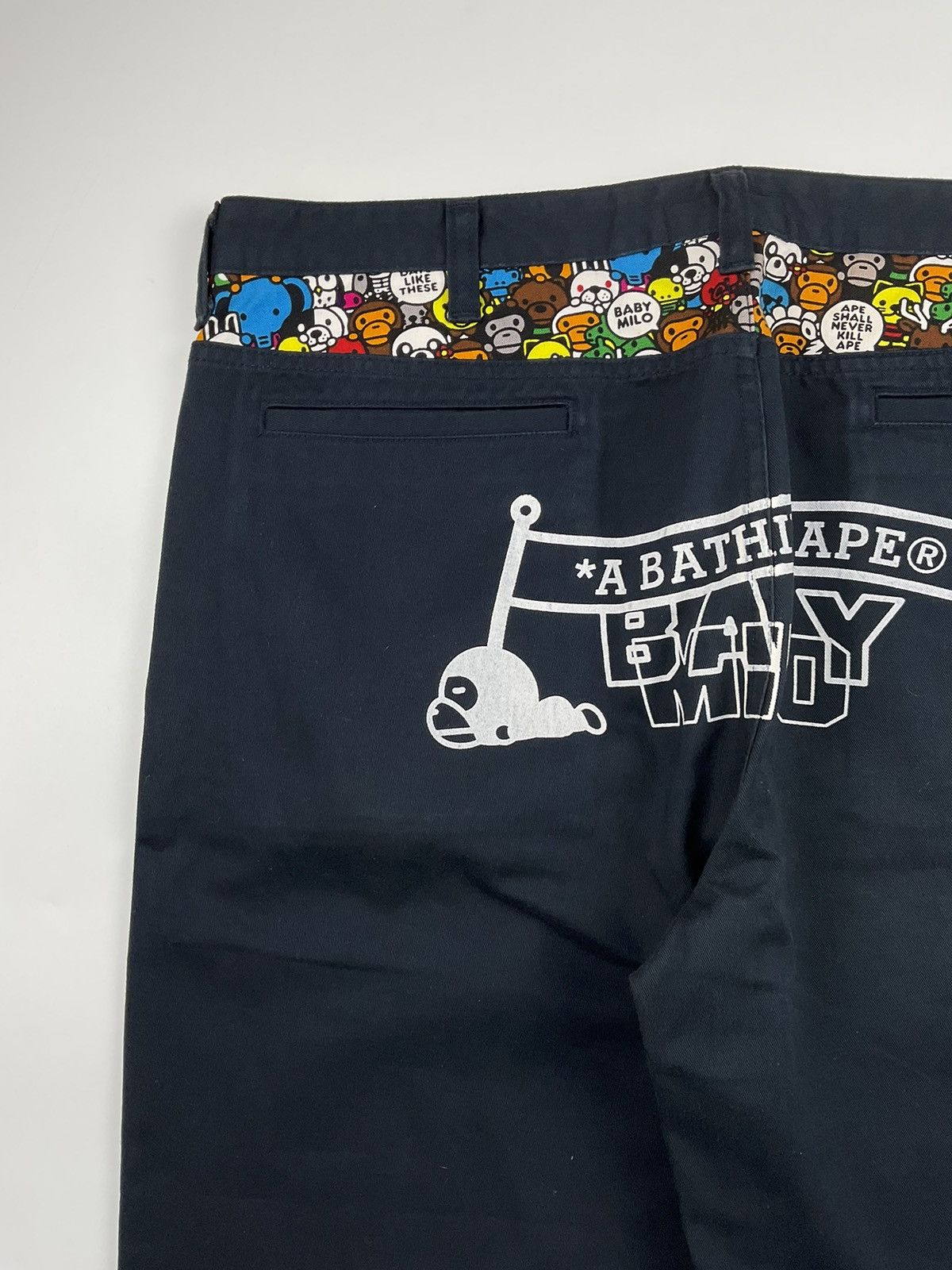 Bape OG Bape Baby Milo Chino Pants Size US 36 / EU 52 - 5 Thumbnail