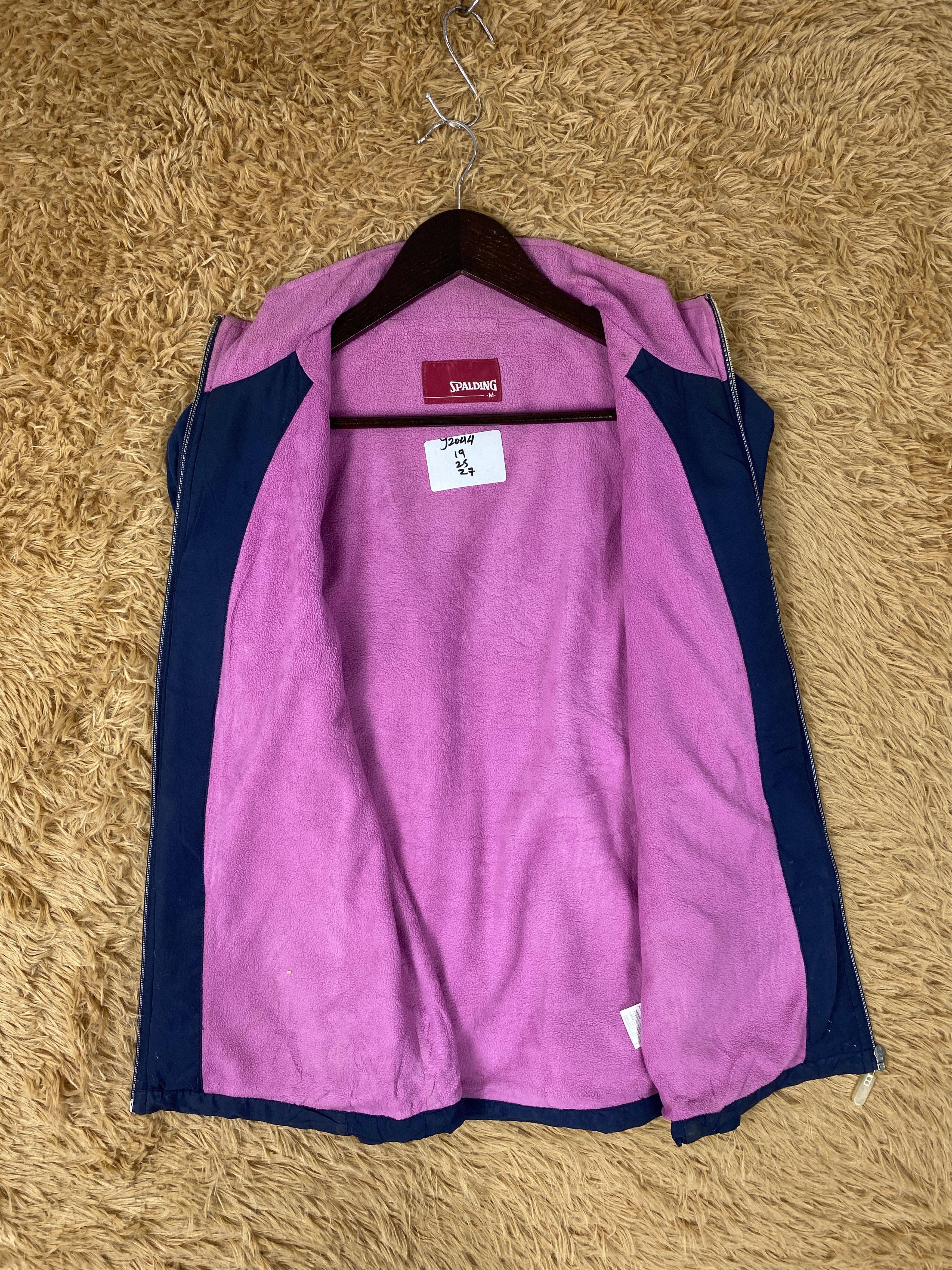 Spalding × Vintage Vintage Spalding Fleece Lining Jacket Size S / US 4 / IT 40 - 8 Thumbnail