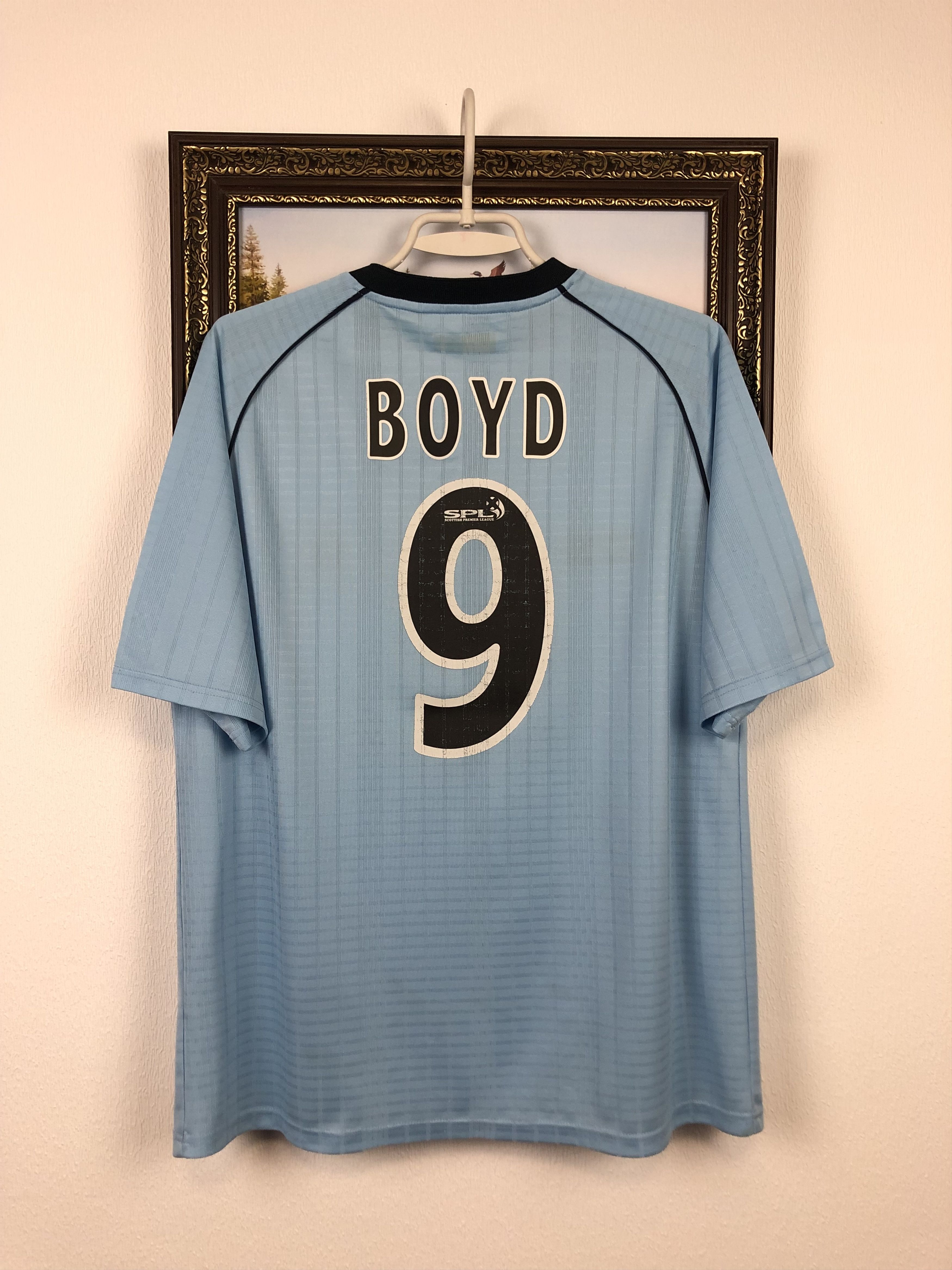 Vintage Kilmarnock football shirt 2005 Soccer # Boyd Jersey Rare Size US M / EU 48-50 / 2 - 1 Thumbnail