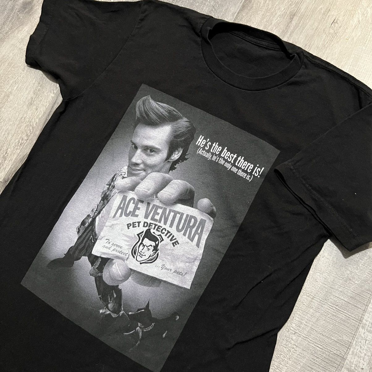Other Ace Ventura Pet Detective Black Movie Jim Carrey T Shirt Size US M / EU 48-50 / 2 - 2 Thumbnail