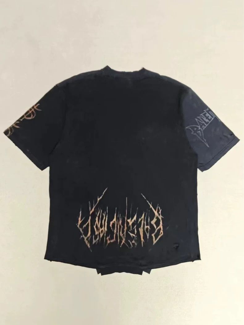 Balenciaga Balenciaga 23 FW Inverted Tower Mud Dye Break Wash Short Sl Size US S / EU 44-46 / 1 - 2 Thumbnail