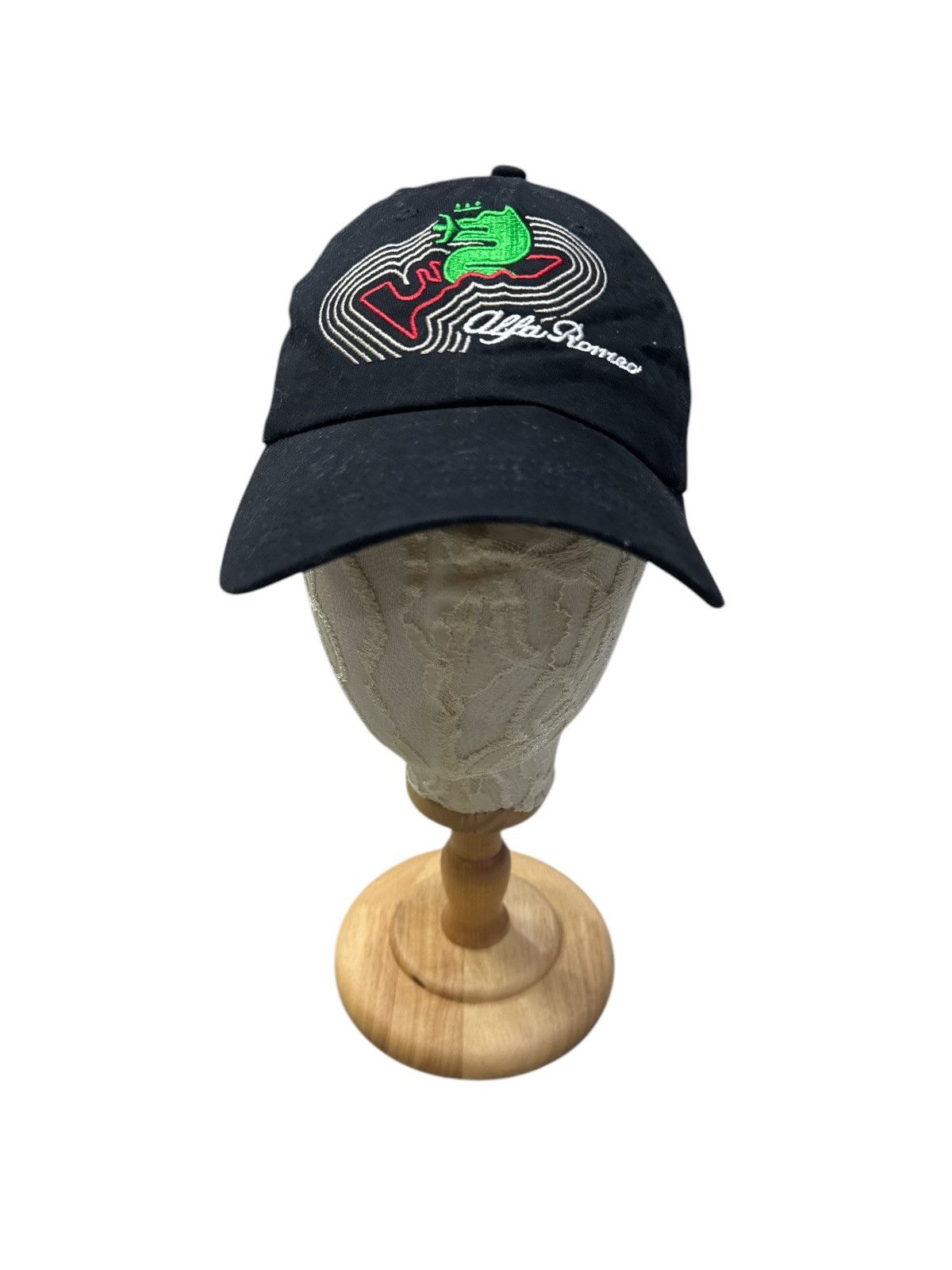 Japanese Brand × Vintage VINTAGE ALFA ROMEO RACING CAP HAT Size ONE SIZE - 3 Thumbnail