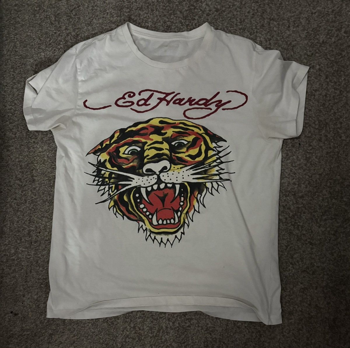 Ed Hardy Rare vintage Ed Hardy Tiger T-shirt Size US M / EU 48-50 / 2 - 1 Thumbnail