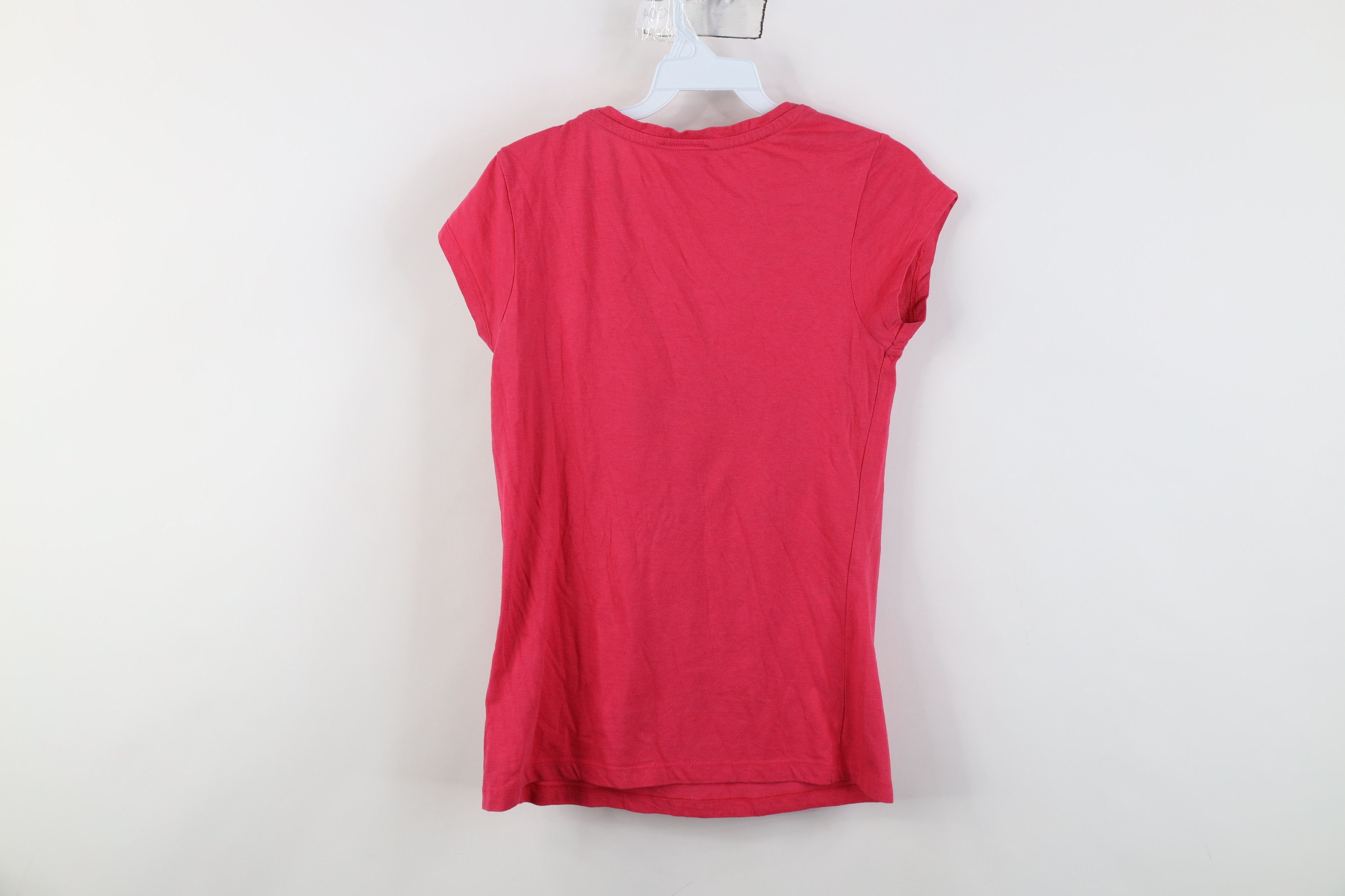 Vintage Vintage Y2K Betty Boop Spell Out V-Neck T-Shirt Pink Size S / US 4 / IT 40 - 12 Thumbnail