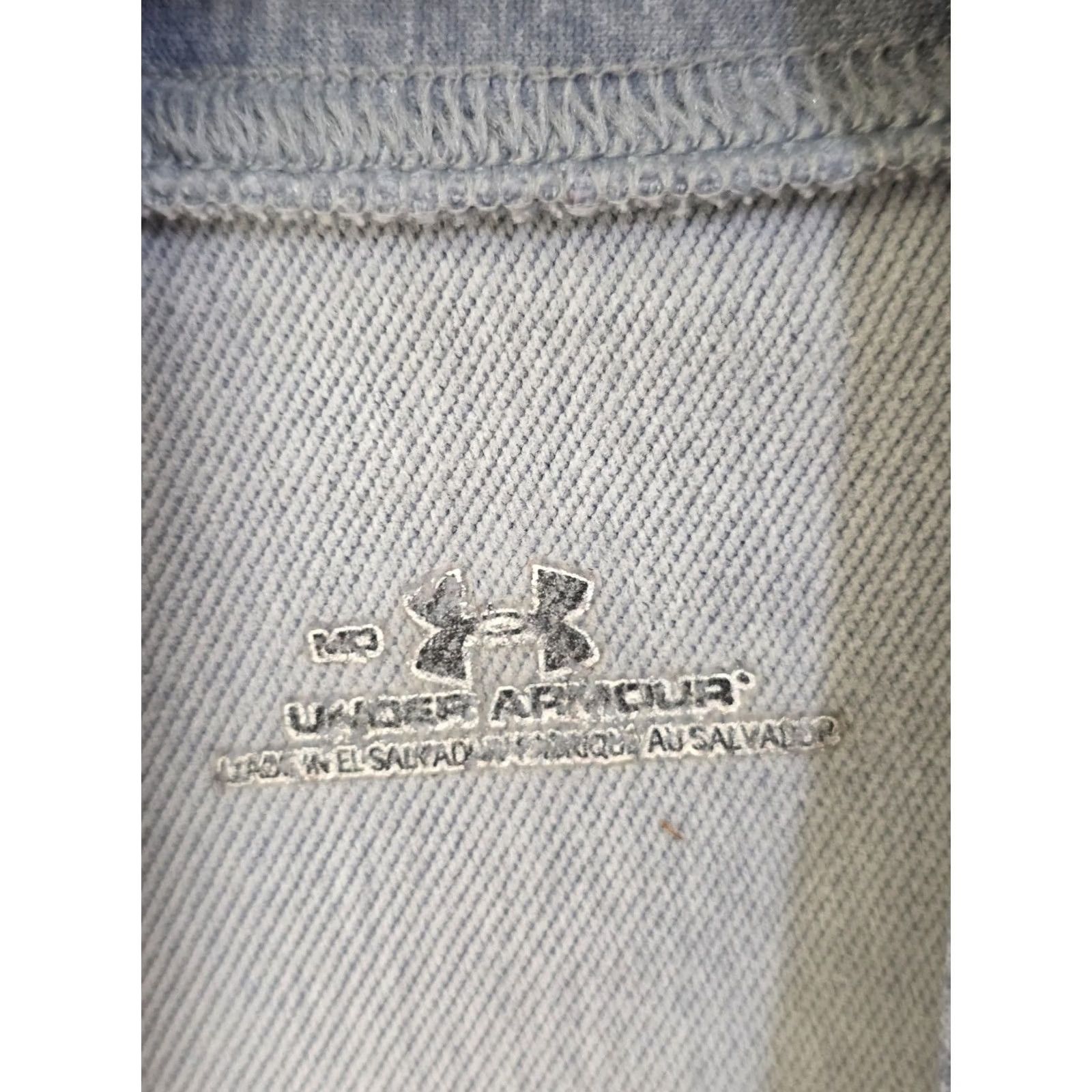 Under Armour Under Armour Shirt Women's M Blue Nylon Long Sleeve Mock Neck Pullover Activewear Running & Jogging Women’s Regular Fit Comfort Solid Size M / US 6-8 / IT 42-44 - 7 Thumbnail