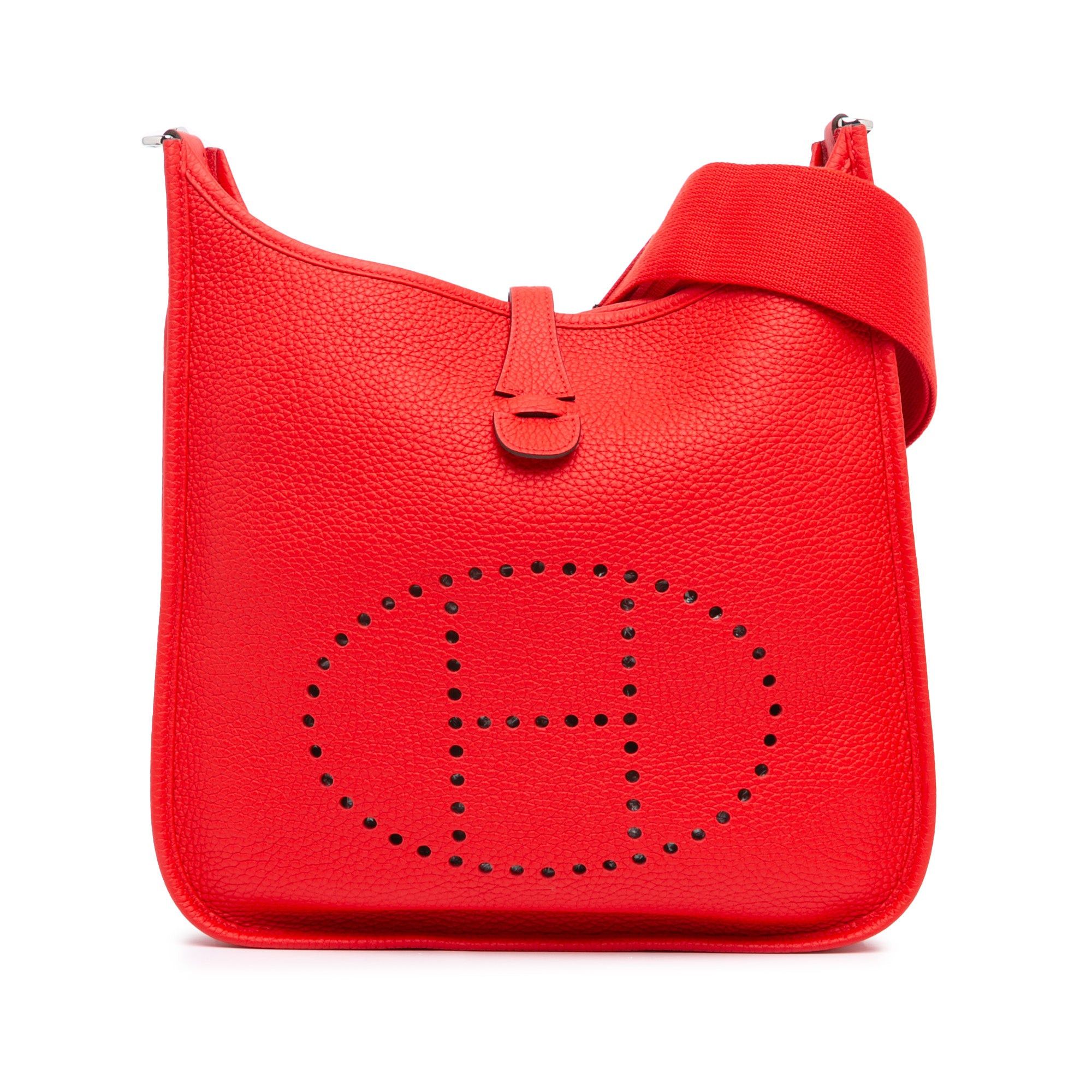 Hermes Hermès Clemence Evelyne III 29 PM Red Size ONE SIZE - 1 Thumbnail