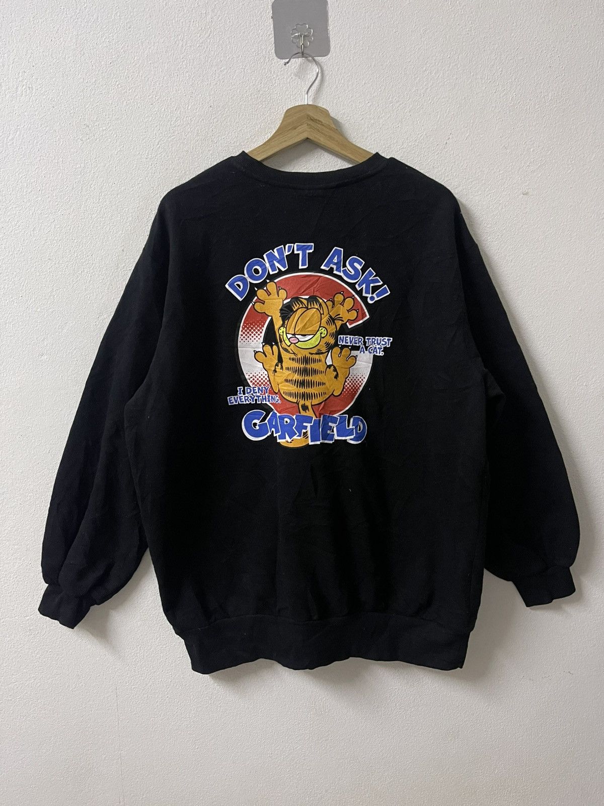 Nickelodeon GARFIELD Crewneck Sweatshirt Size US L / EU 52-54 / 3 - 5 Thumbnail