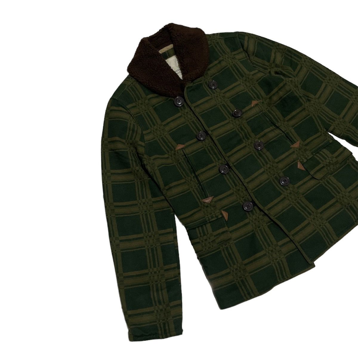 Denim & Supply Ralph Lauren Wool Fur Shawl Collar Peacoat Jacket Size US M / EU 48-50 / 2 - 3 Thumbnail