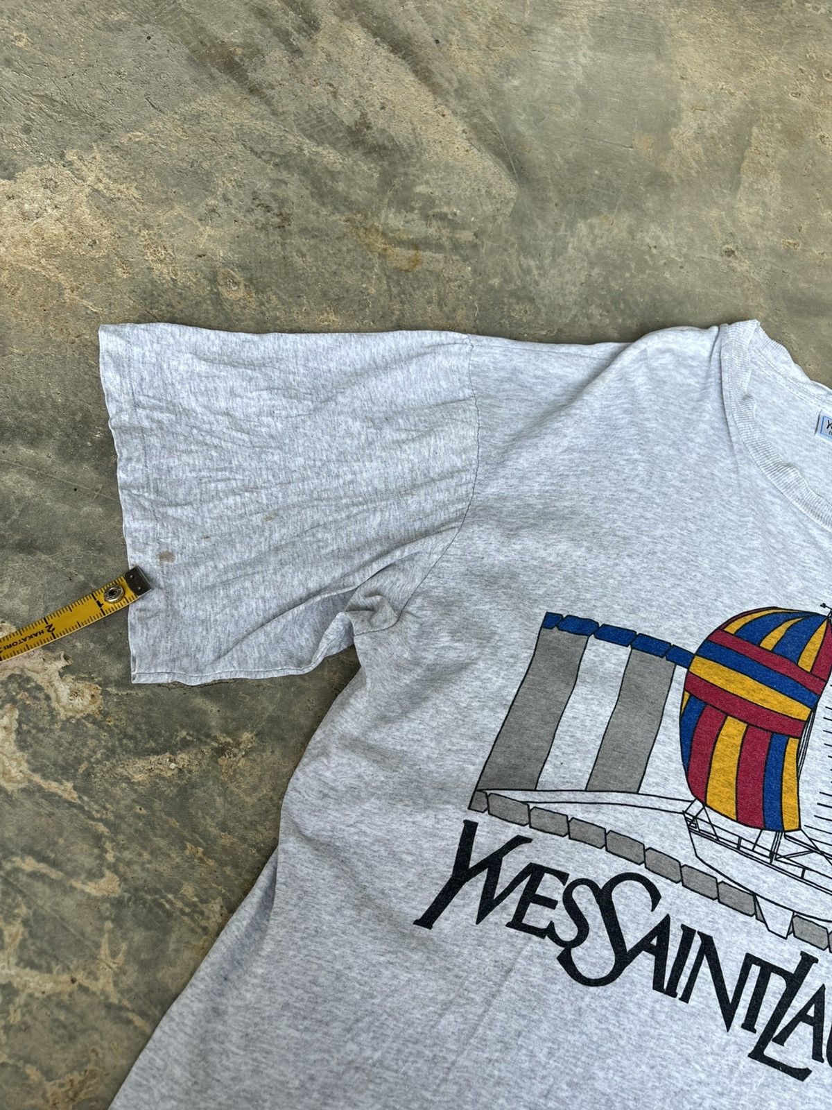 Yves Saint Laurent Vtg YvesSaintLaurent Tshirt Size US L / EU 52-54 / 3 - 8 Thumbnail