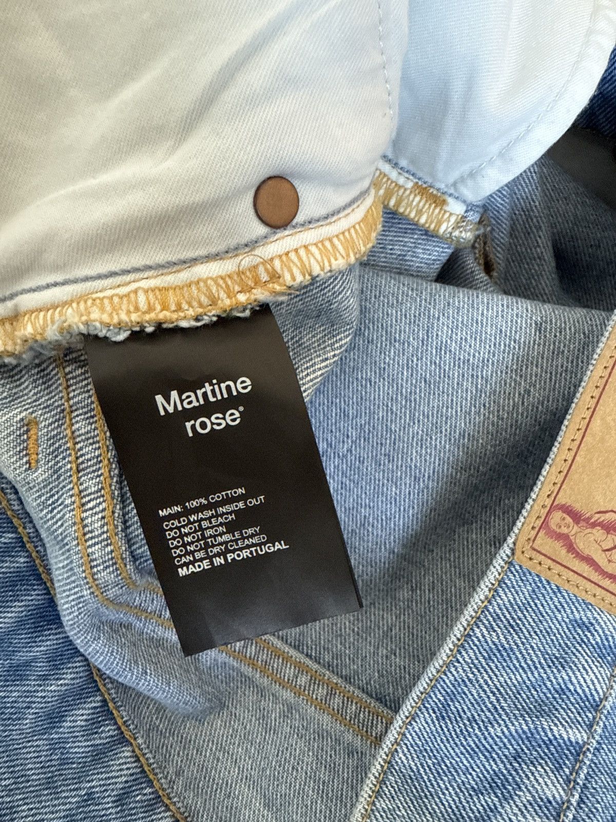 Martine Rose Martine Rose Extended Wide Leg Jeans Size US 33 - 10 Thumbnail