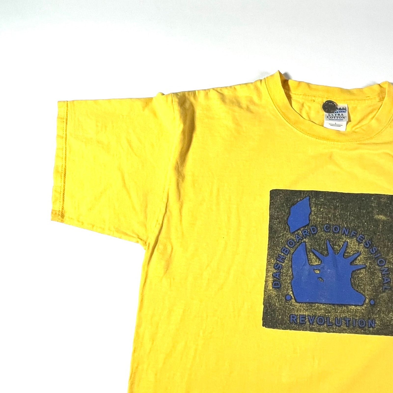 Band Tees × Vintage Vintage 1990’s Dashboard Confessional Revolution Tshirt Med Size US M / EU 48-50 / 2 - 6 Thumbnail