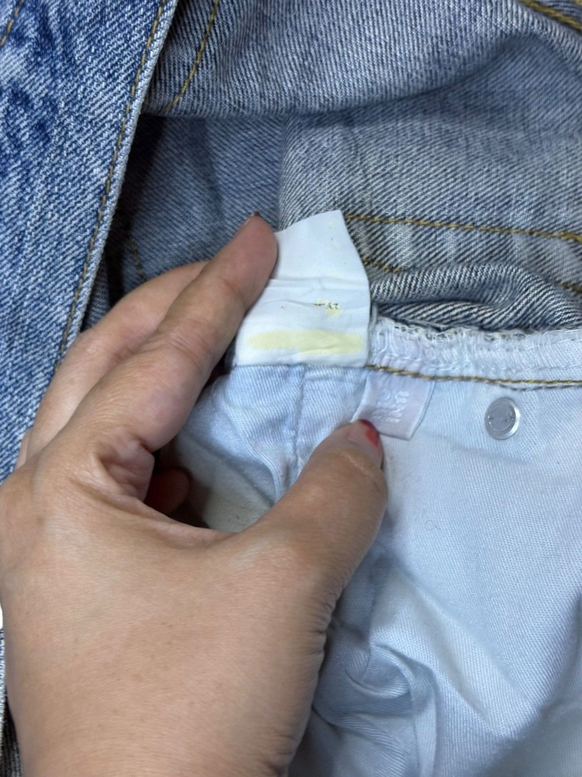 Japanese Brand × Uniqlo Vintage Japanese Uniqlo Mud Wash Distressed Flare Jeans Size US 35 - 11 Thumbnail