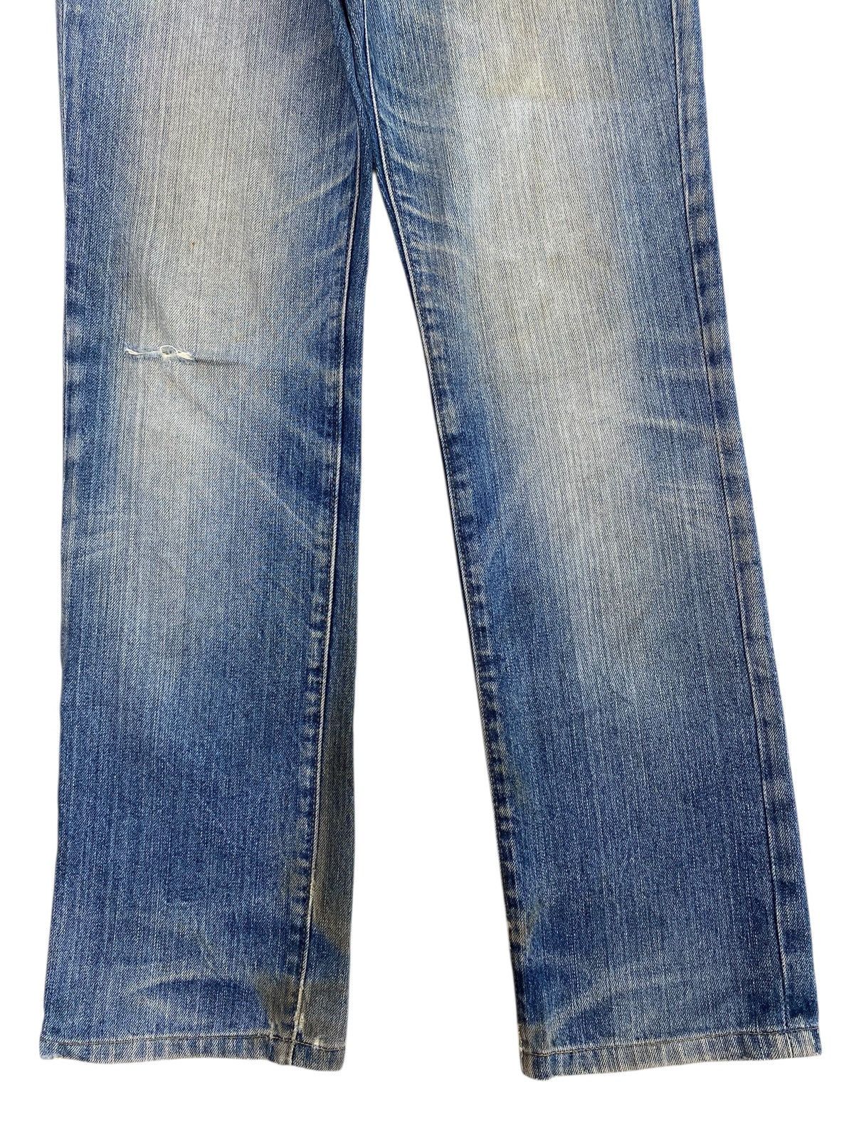 Gap Gap Whiskers Faded Wash Style Straight Cut Jeans Size US 29 - 9 Thumbnail