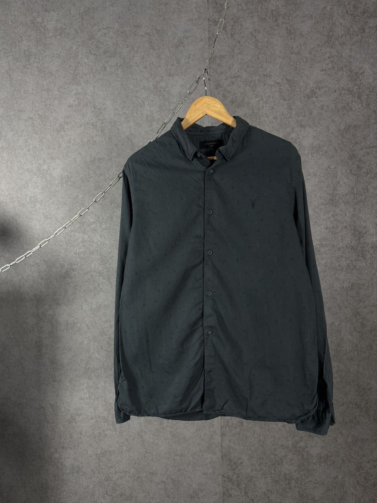 Allsaints Allsaints designer monogram shirt Size US L / EU 52-54 / 3 - 1 Thumbnail