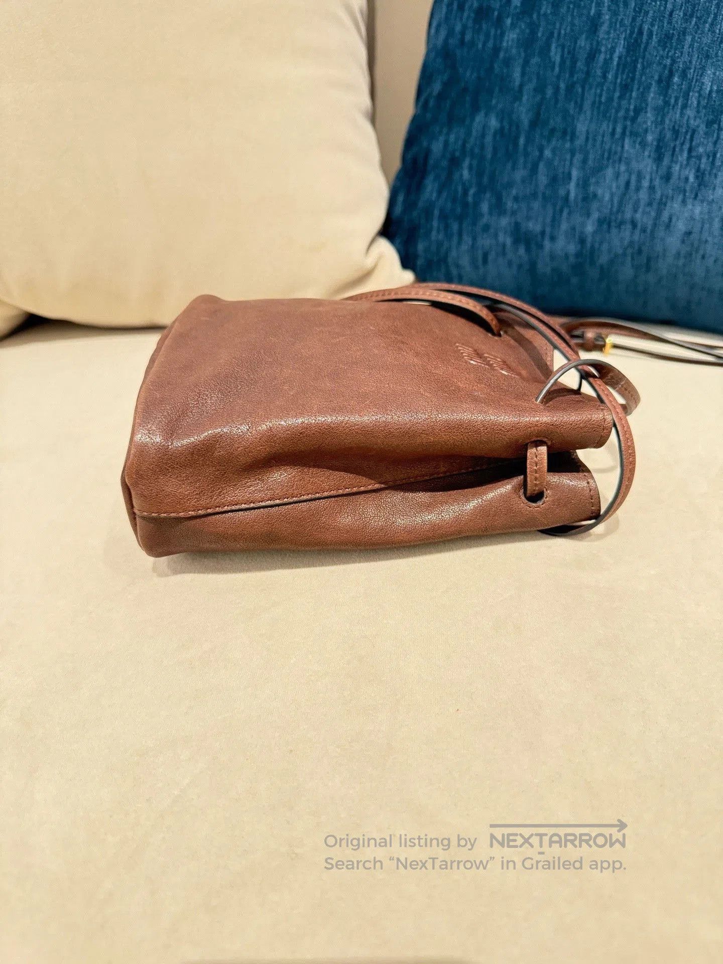 Miu Miu Miu Miu Nappa Leather Mini Bucket Bag. Size ONE SIZE - 3 Thumbnail