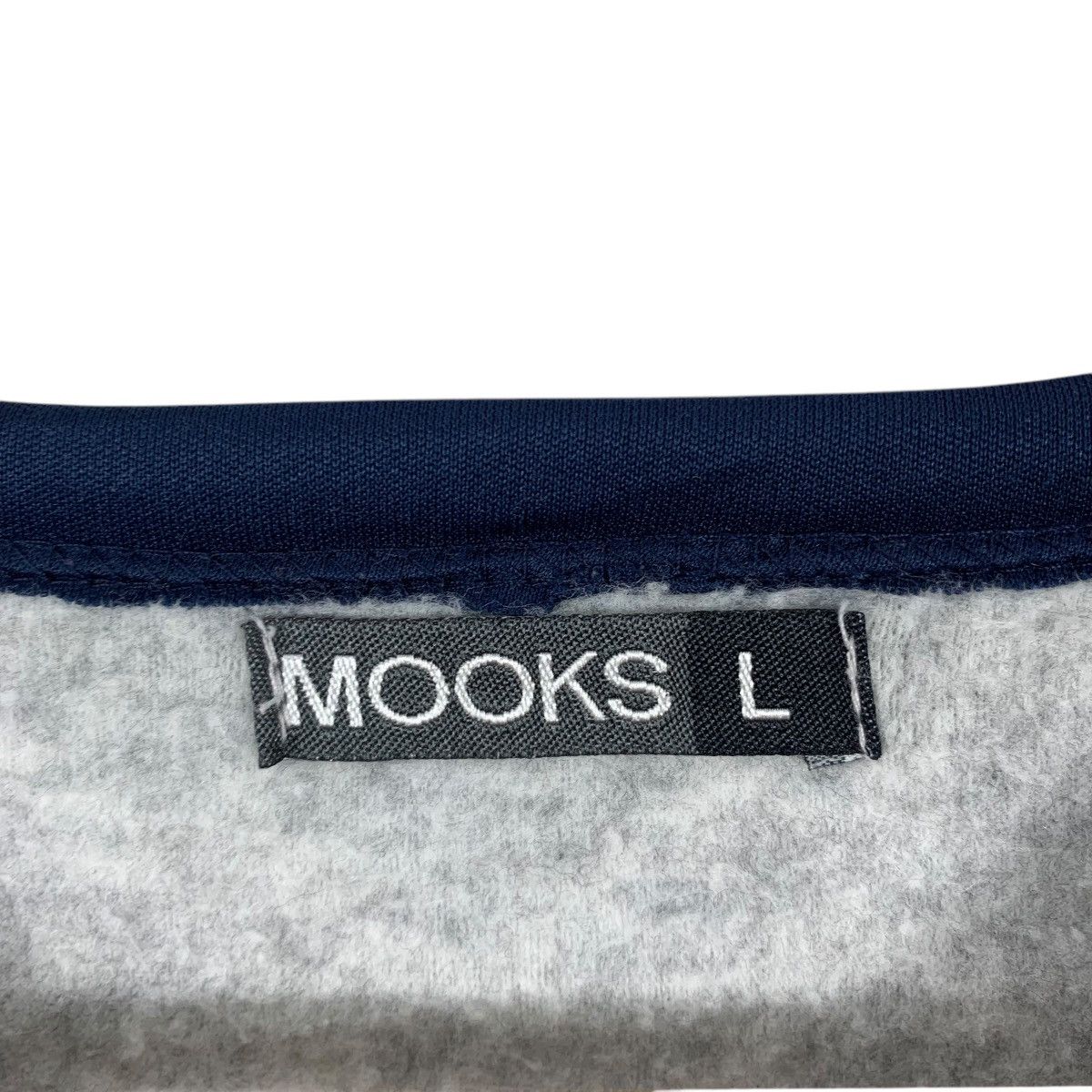 Vintage Vintage MOOKS Made In Usa Casualwear Small Logo Sweatshirt Size US L / EU 52-54 / 3 - 5 Thumbnail