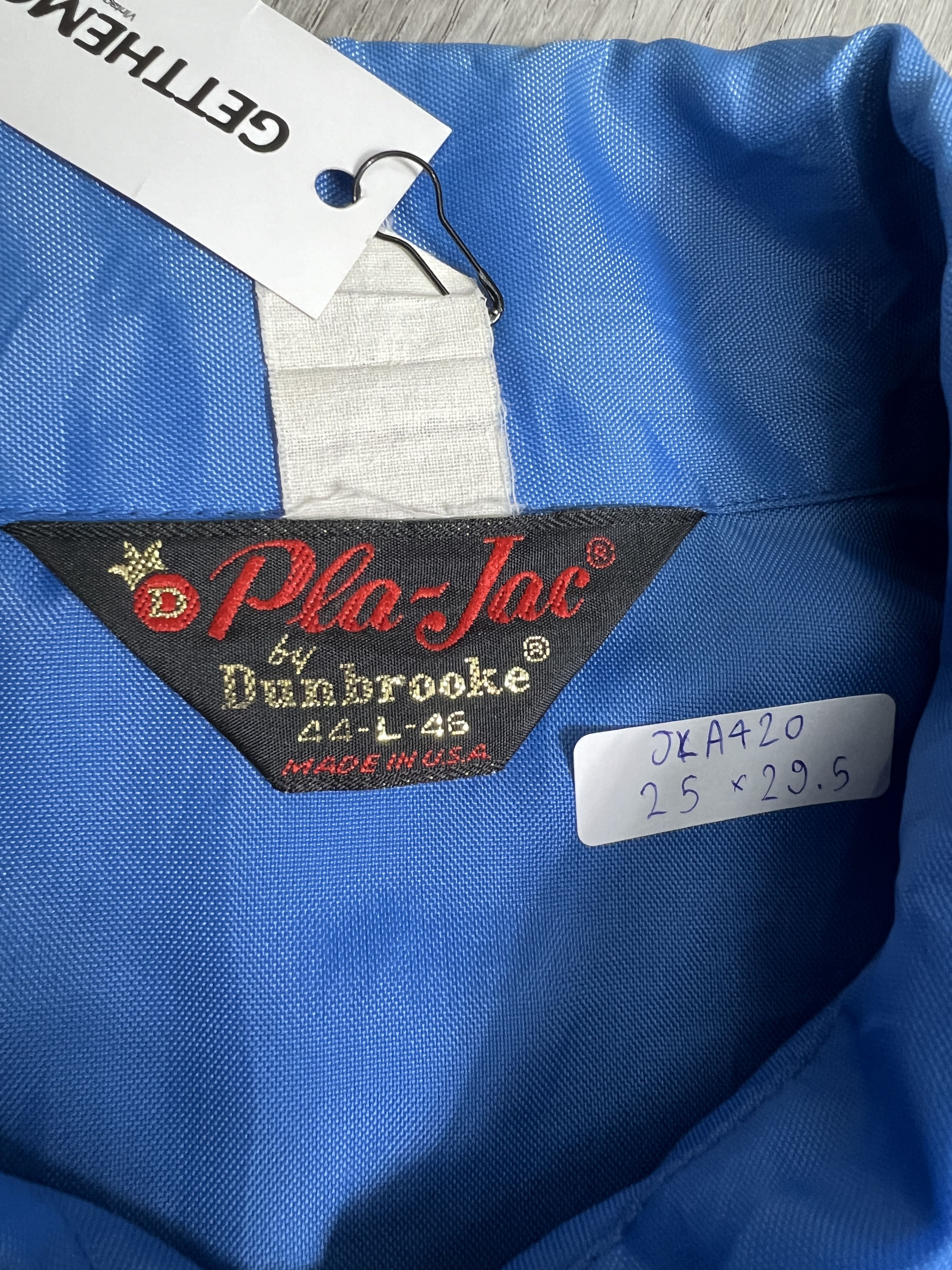 Vintage Vintage Boeing Full Zip Windbreaker Jacket (L) JKA420 Size US L / EU 52-54 / 3 - 3 Thumbnail