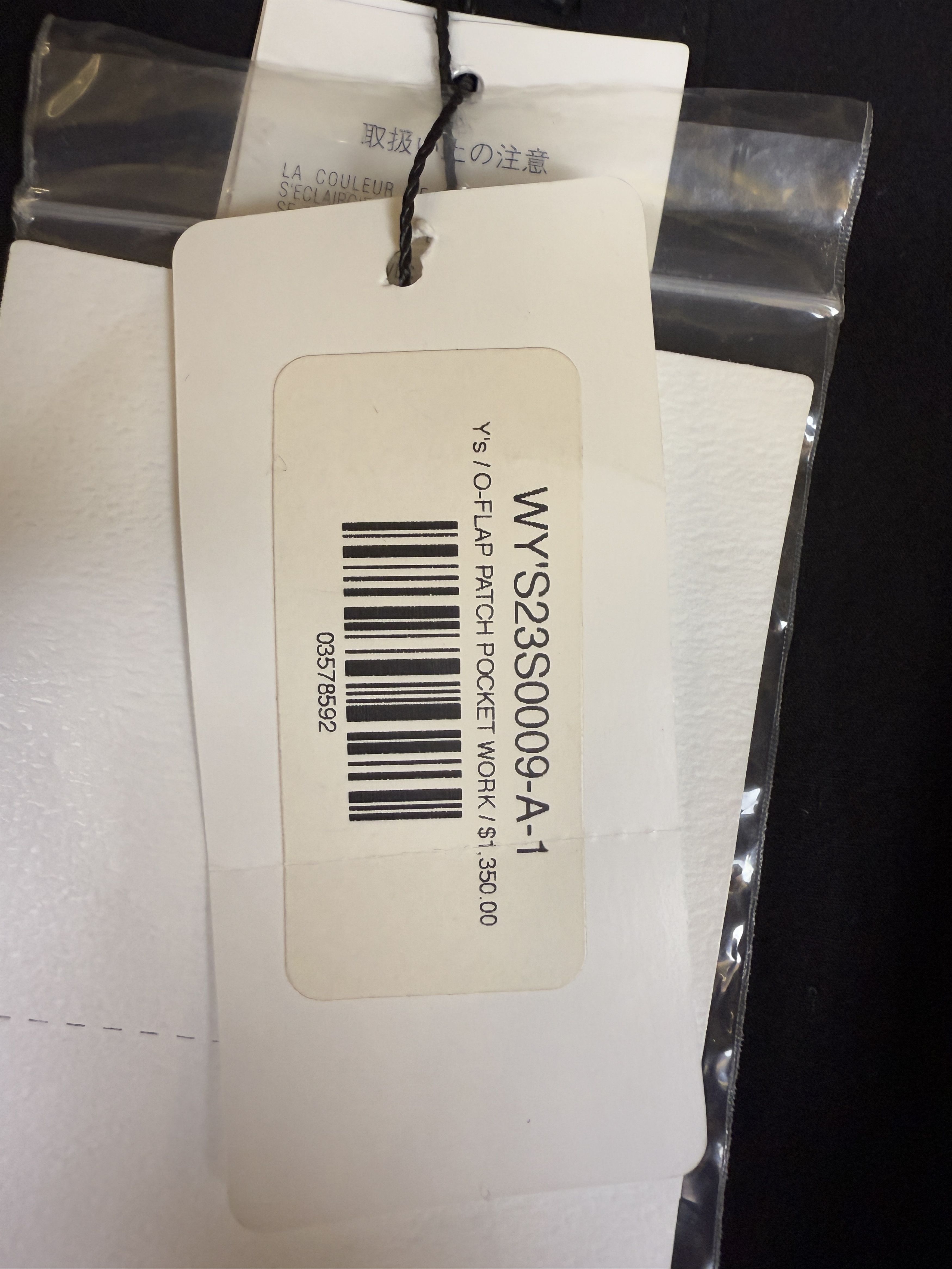 Yohji Yamamoto $1350 NWT Yohji Yamamoto Y's O-Flap Duster Coat Size US S / EU 44-46 / 1 - 13 Thumbnail