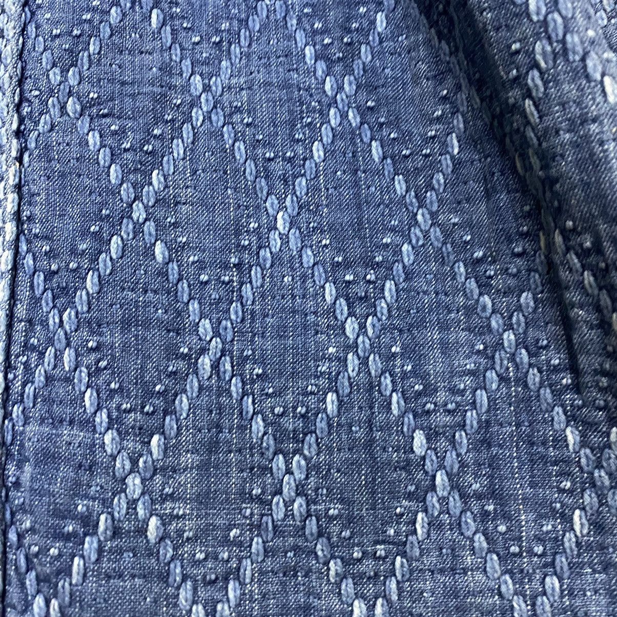 Indigo Vintage 70s Distress kimono sashiko indigo Size US M / EU 48-50 / 2 - 15 Thumbnail