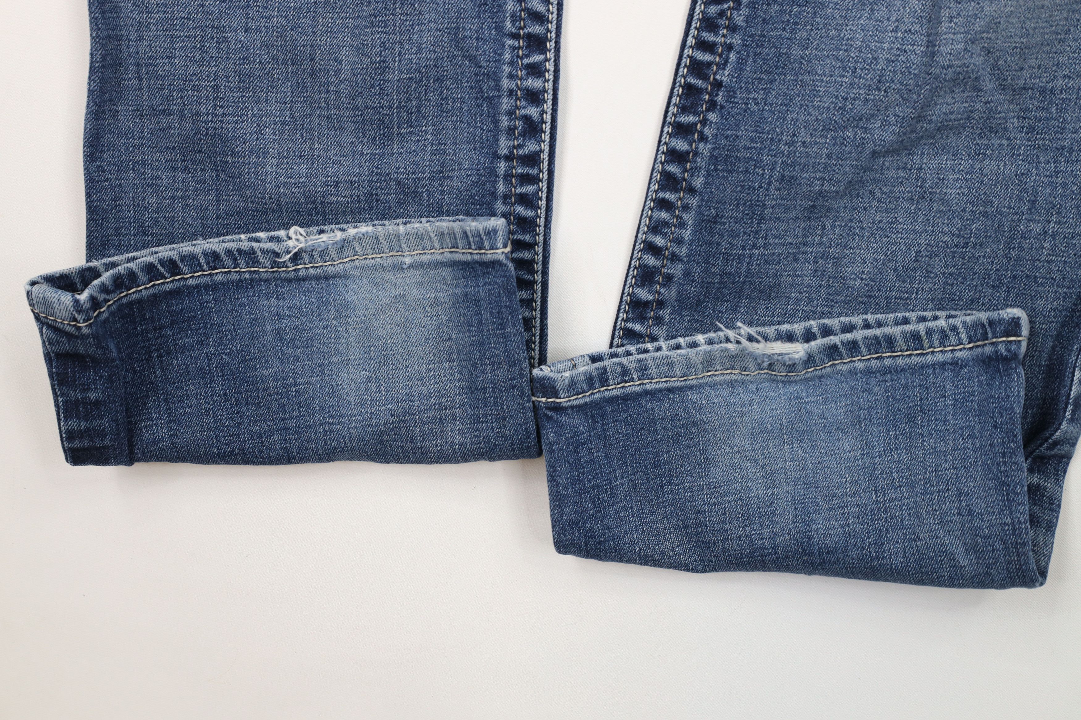 Ariat × Vintage Ariat Thick Stitch Low Rise M4 Bootcut Denim Jeans Blue Size US 33 - 5 Thumbnail