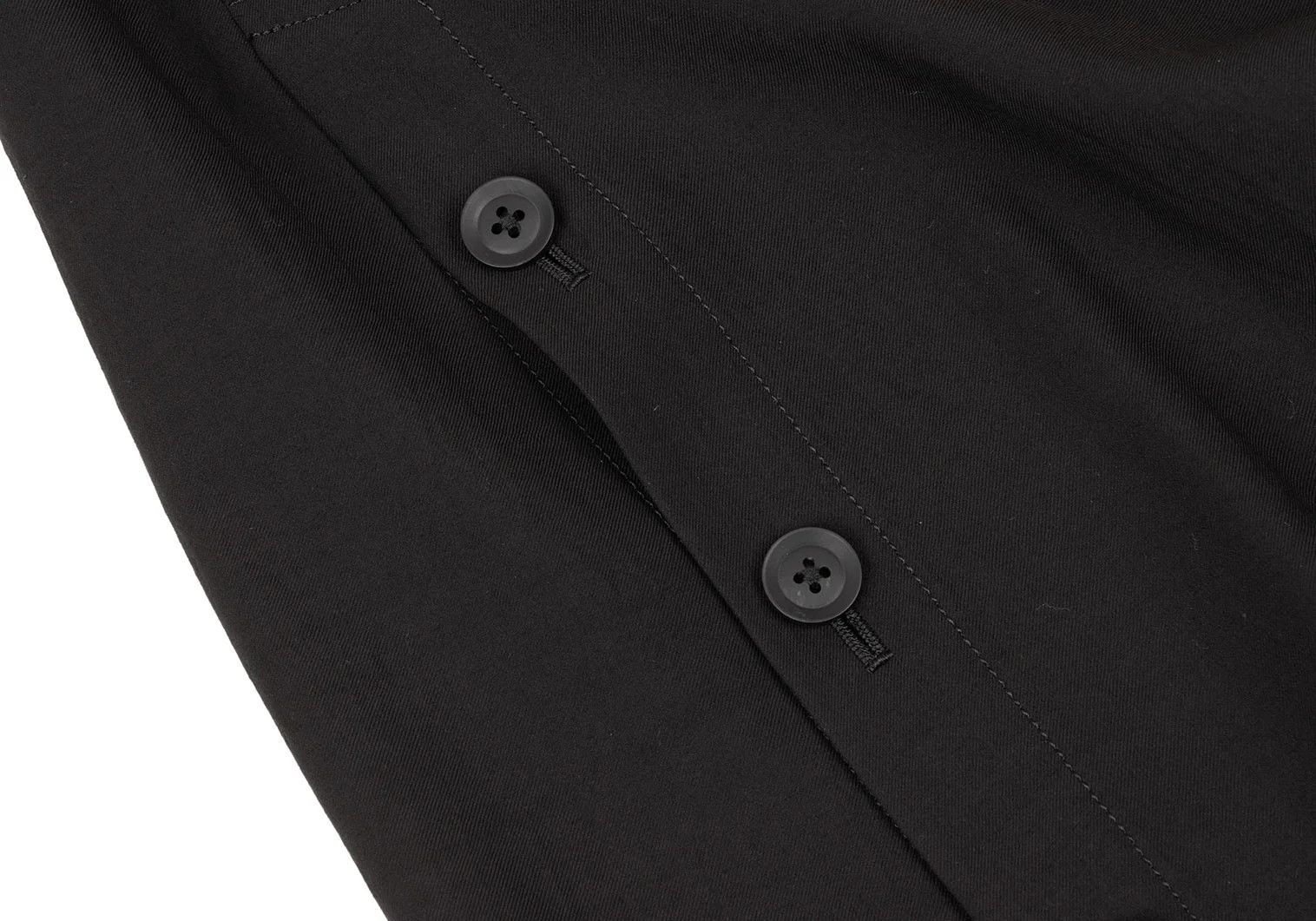 Yohji Yamamoto Yohji Yamamoto Hard Twist Gabardine Set Up Black Size US S / EU 44-46 / 1 - 12 Thumbnail